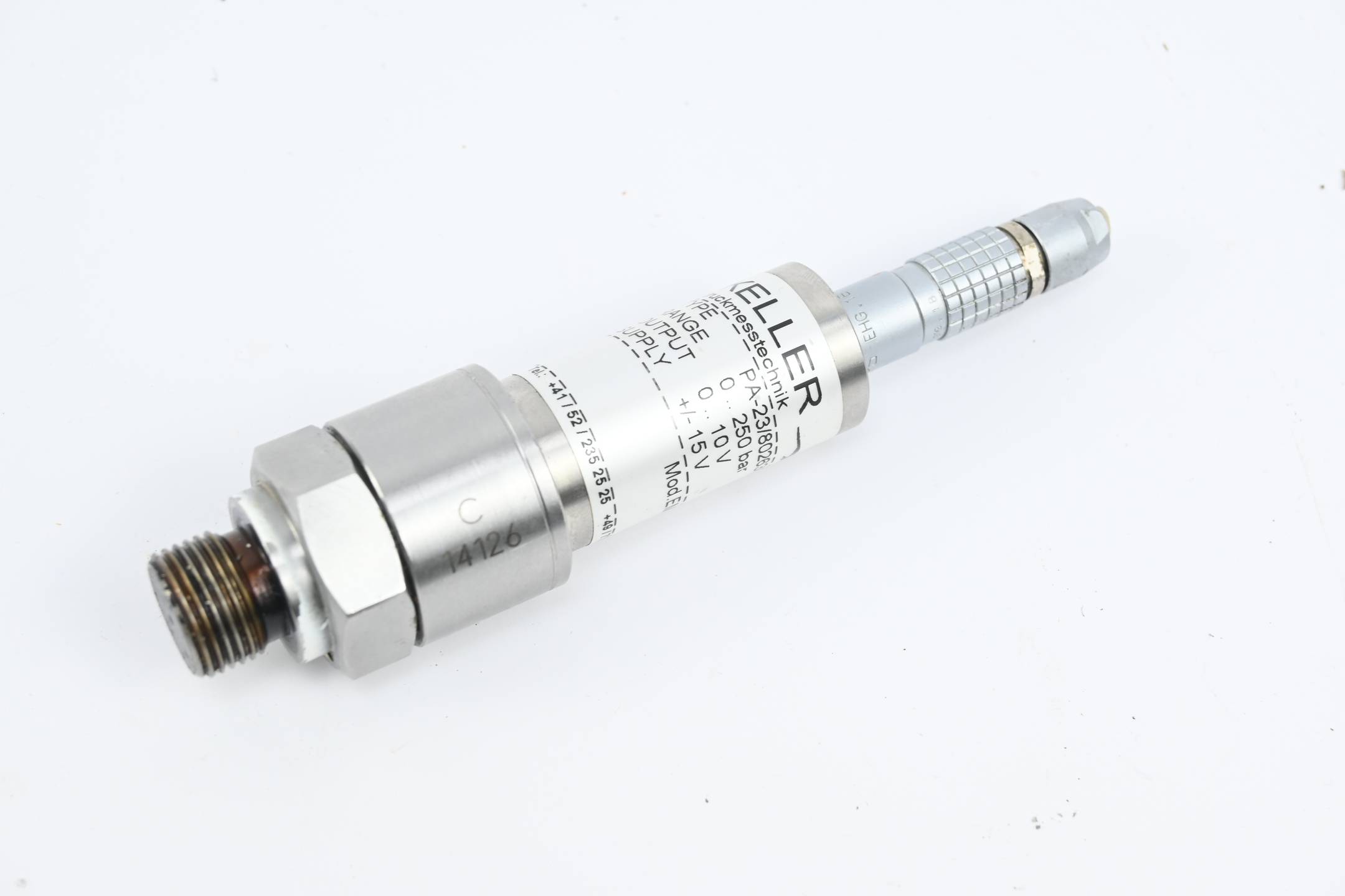 Keller Drucktransmitter 0-250 bar PA-23/80263C-250