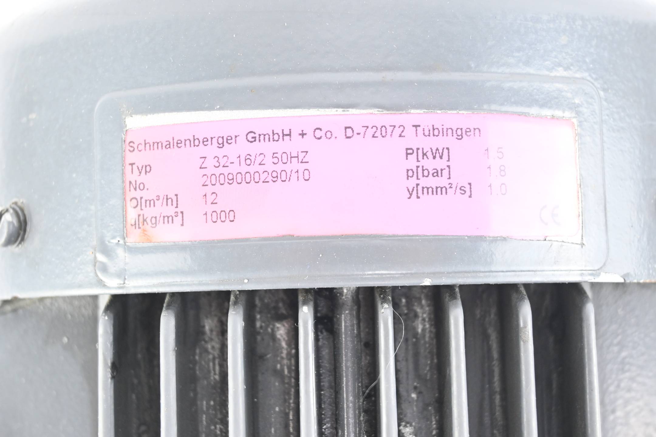 Schmalenberger Tauchpumpe Z 32-16/2 50HZ mit ATB Motor EAF 80/2C-11