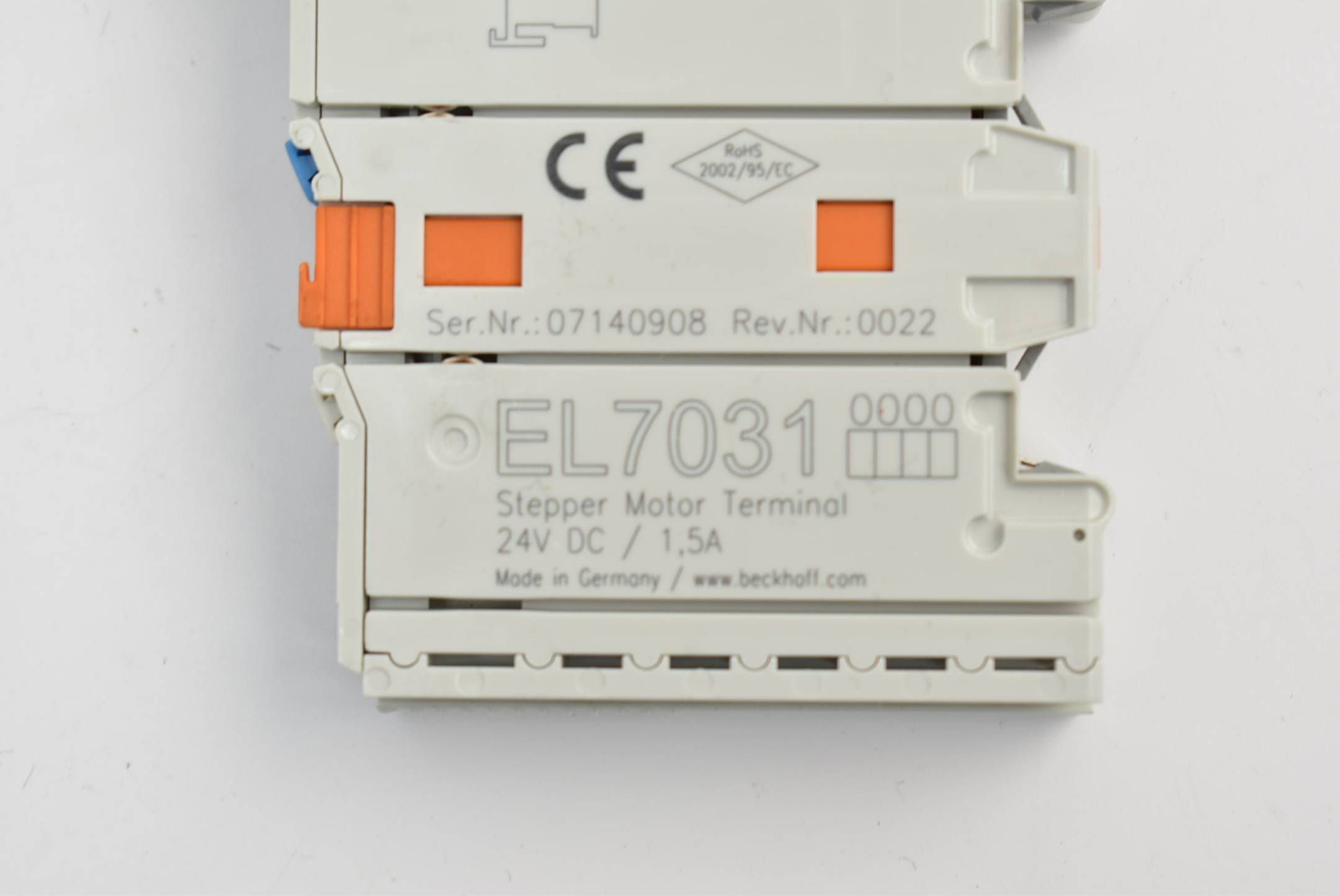 Beckhoff EtherCAT-Klemme 1-Kanal-Motion-Interface Schrittmotor EL7031 / EL 7031