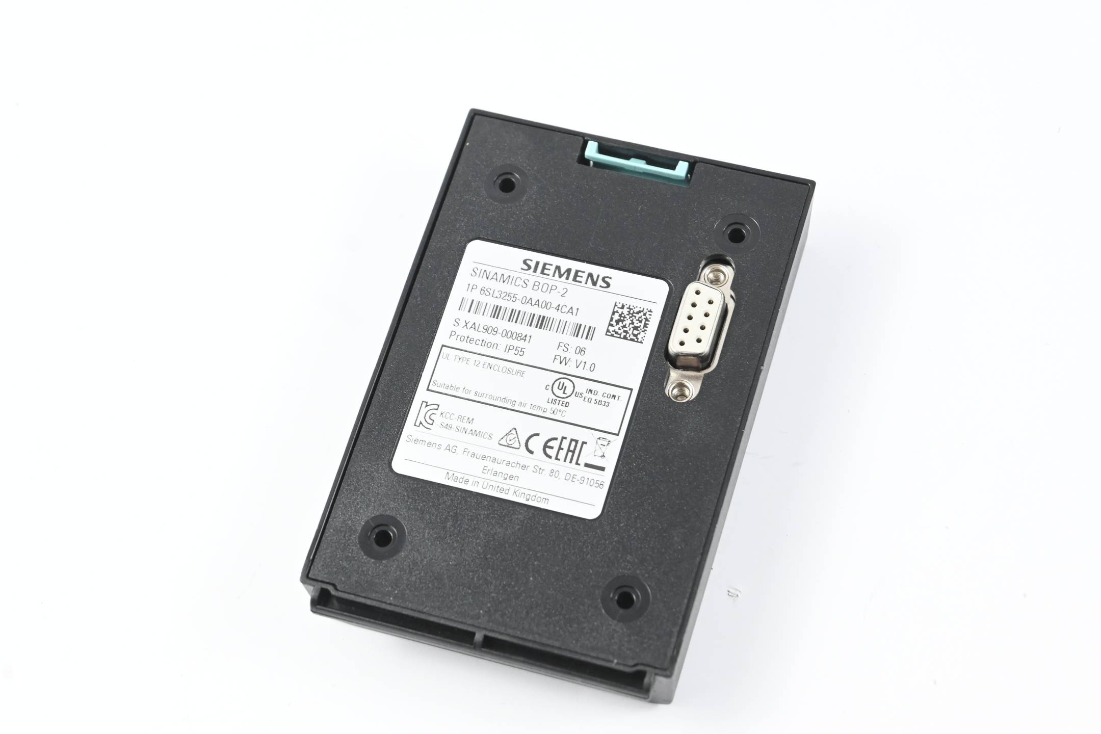 Siemens Sinamics BOP-2 6SL3255-0AA00-4CA1 ( 6SL3 255-0AA00-4CA1 )