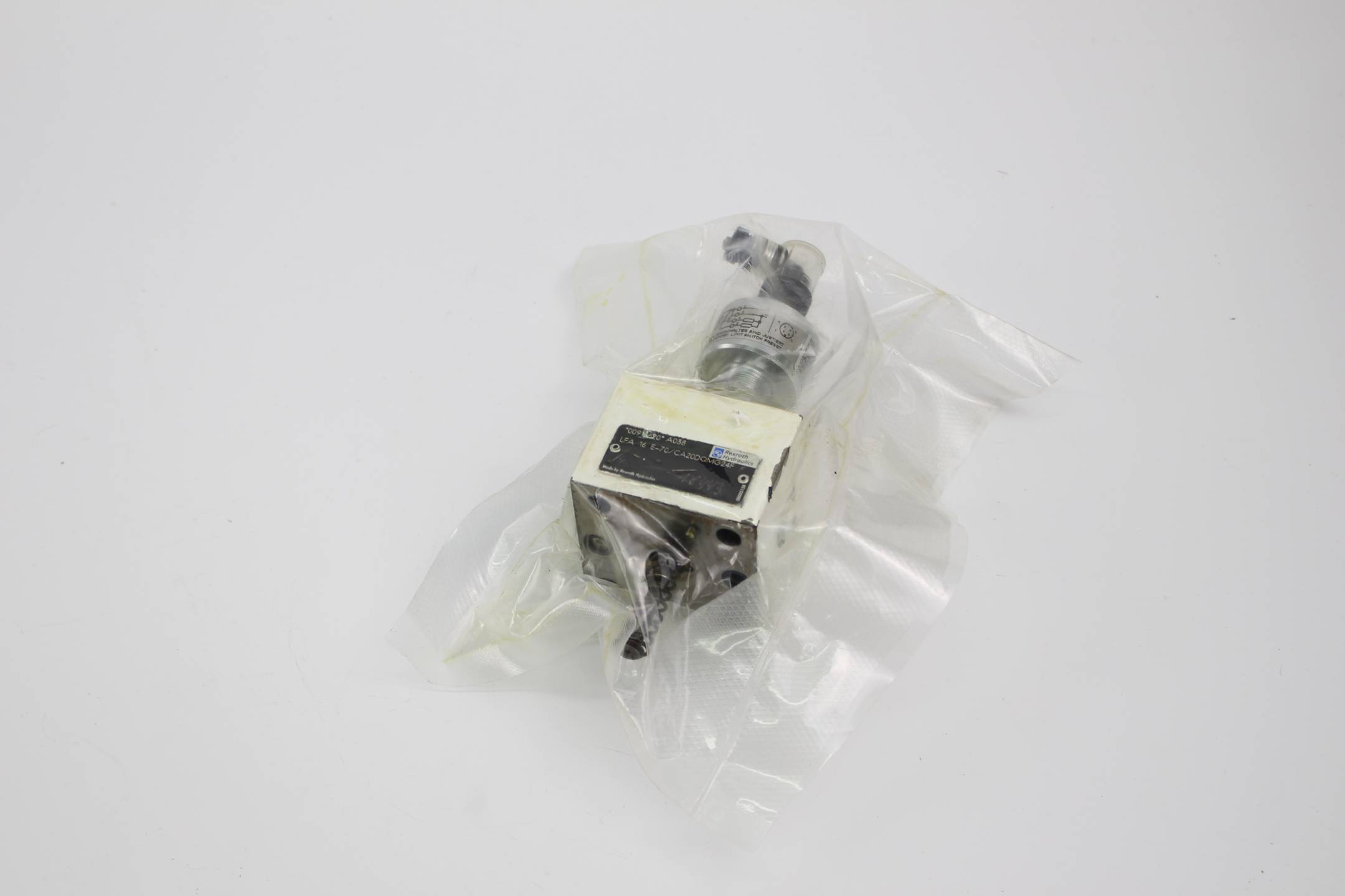 Rexroth Hydraulikventil LFA 16 E-70/CA20DQMG24F ( 00912620 ) + Encoder GIV 50 