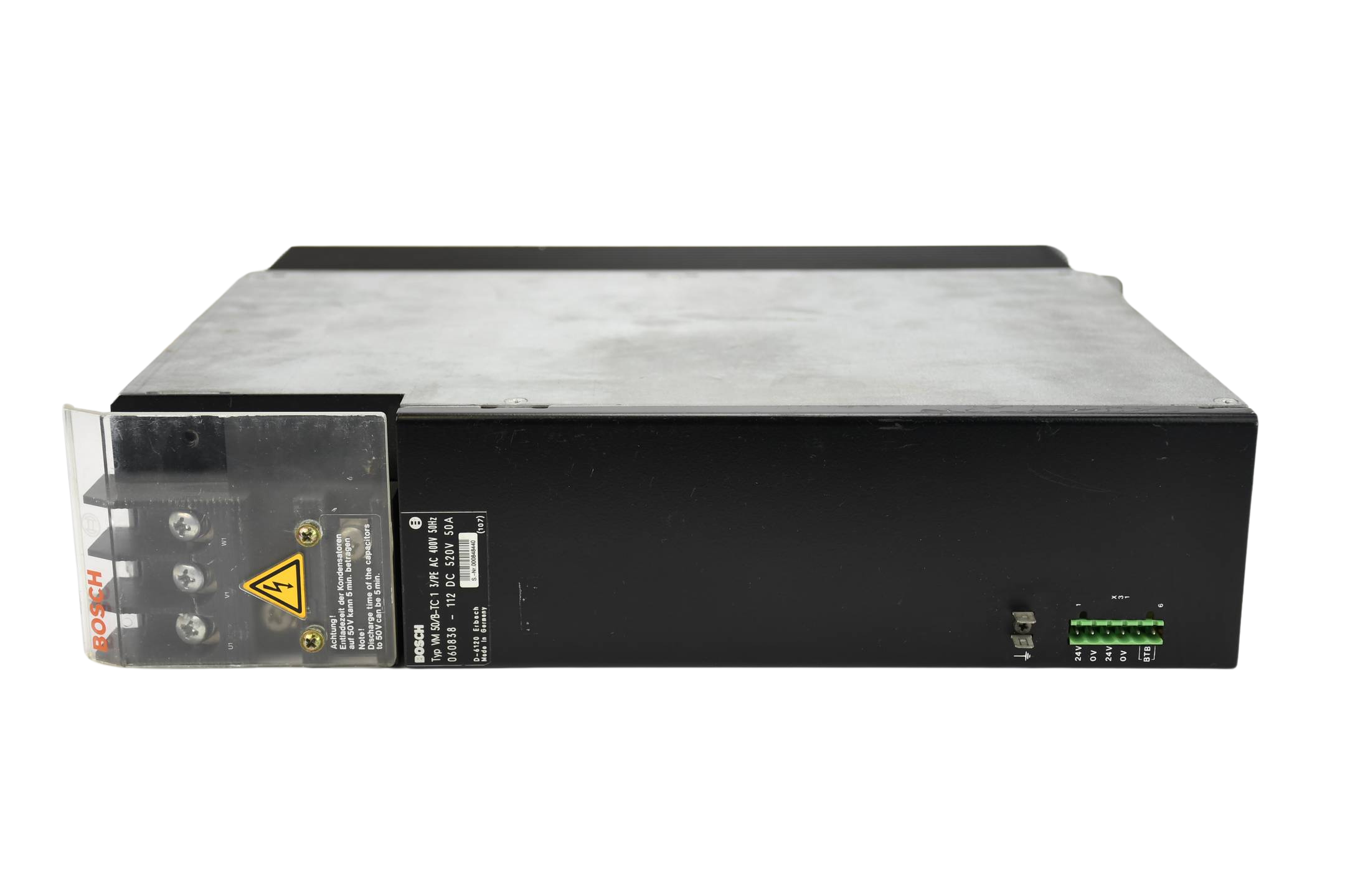 Bosch Rexroth Indramat VM50 Versorgungsmodul VM 50/B-TC 1 ( 060838 -112 )
Bosch Rexroth Indramat VM50 Versorgungsmodul VM 50/B-TC 1 ( 060838 -112 )
