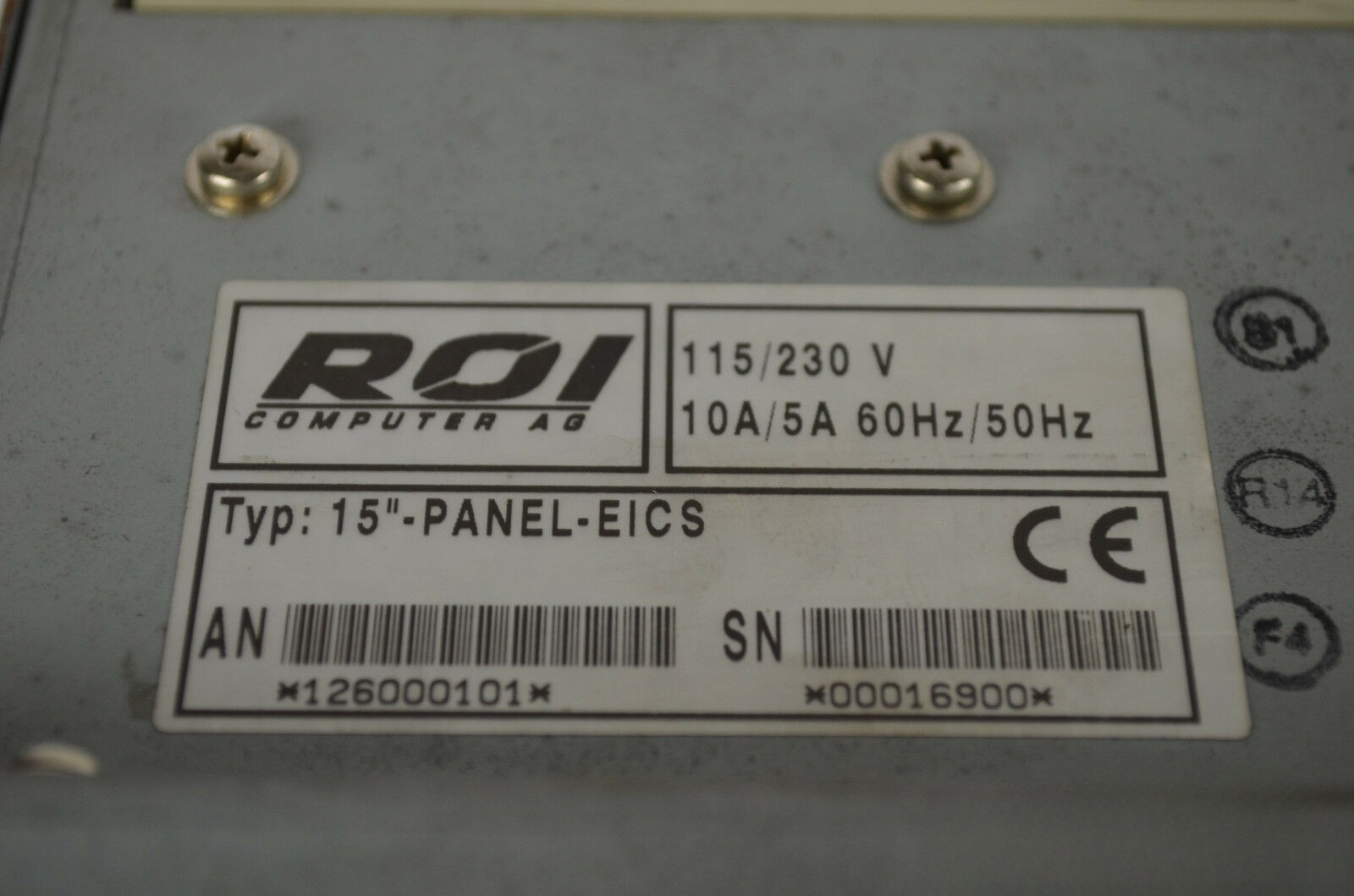 ROI Computer AG 15''-Panel-EICS