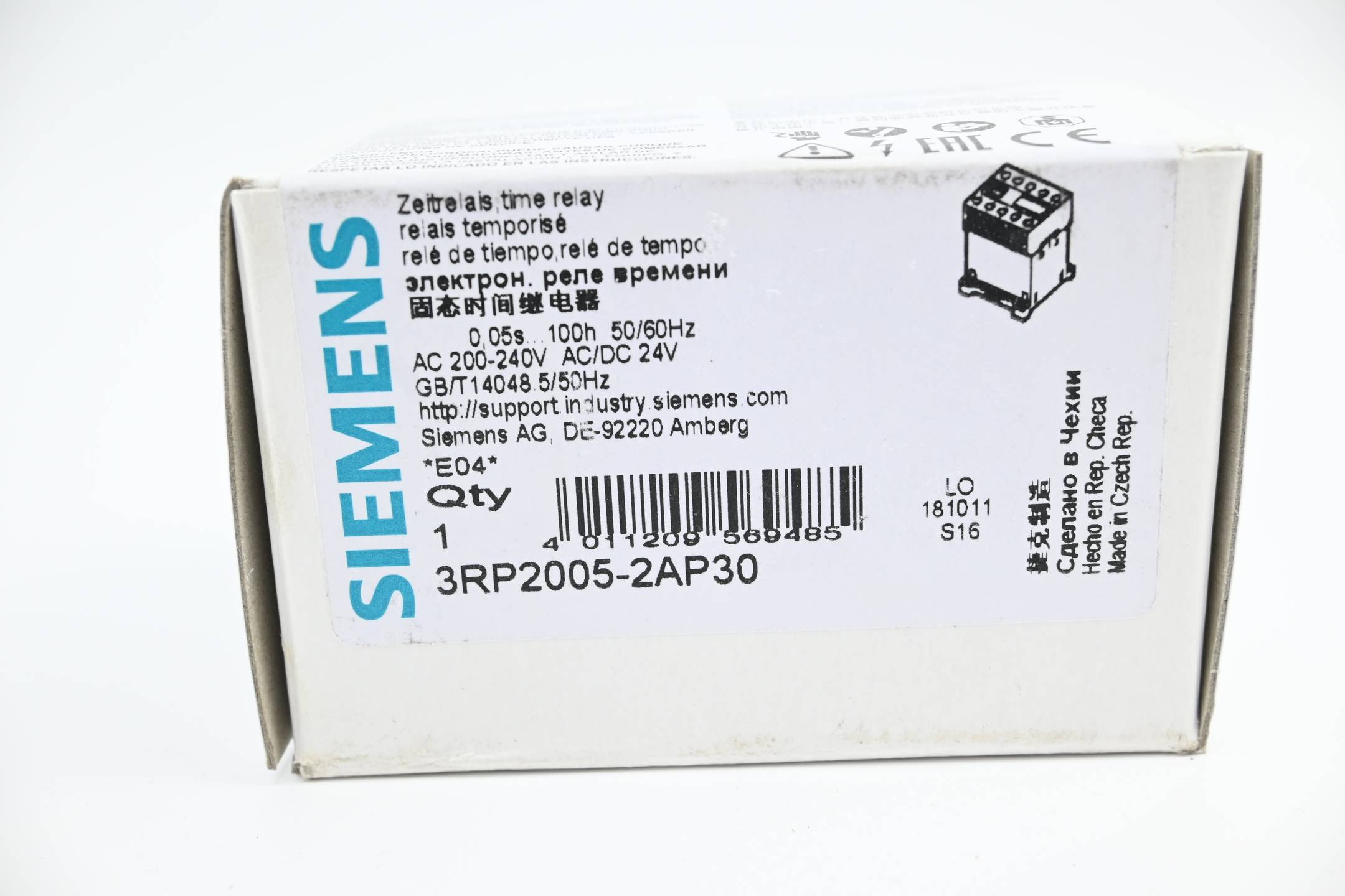 Siemens Sirius Zeitrelais 3RP2005-2AP30 ( 3RP2 005-2AP30 )