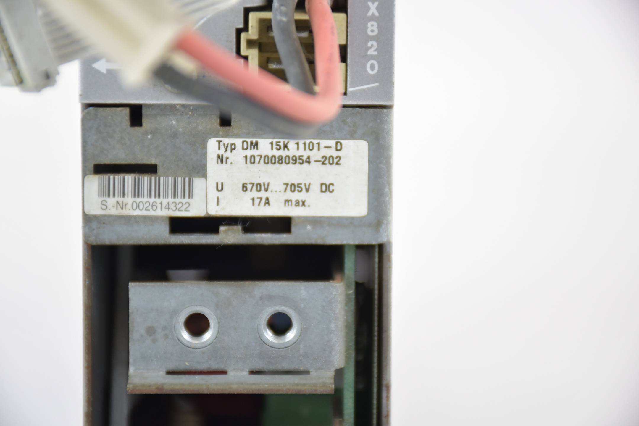 Bosch Indramat Rexroth DM Servo Regelgerät DM 15K 1101-D ( 1070080954 -202 )