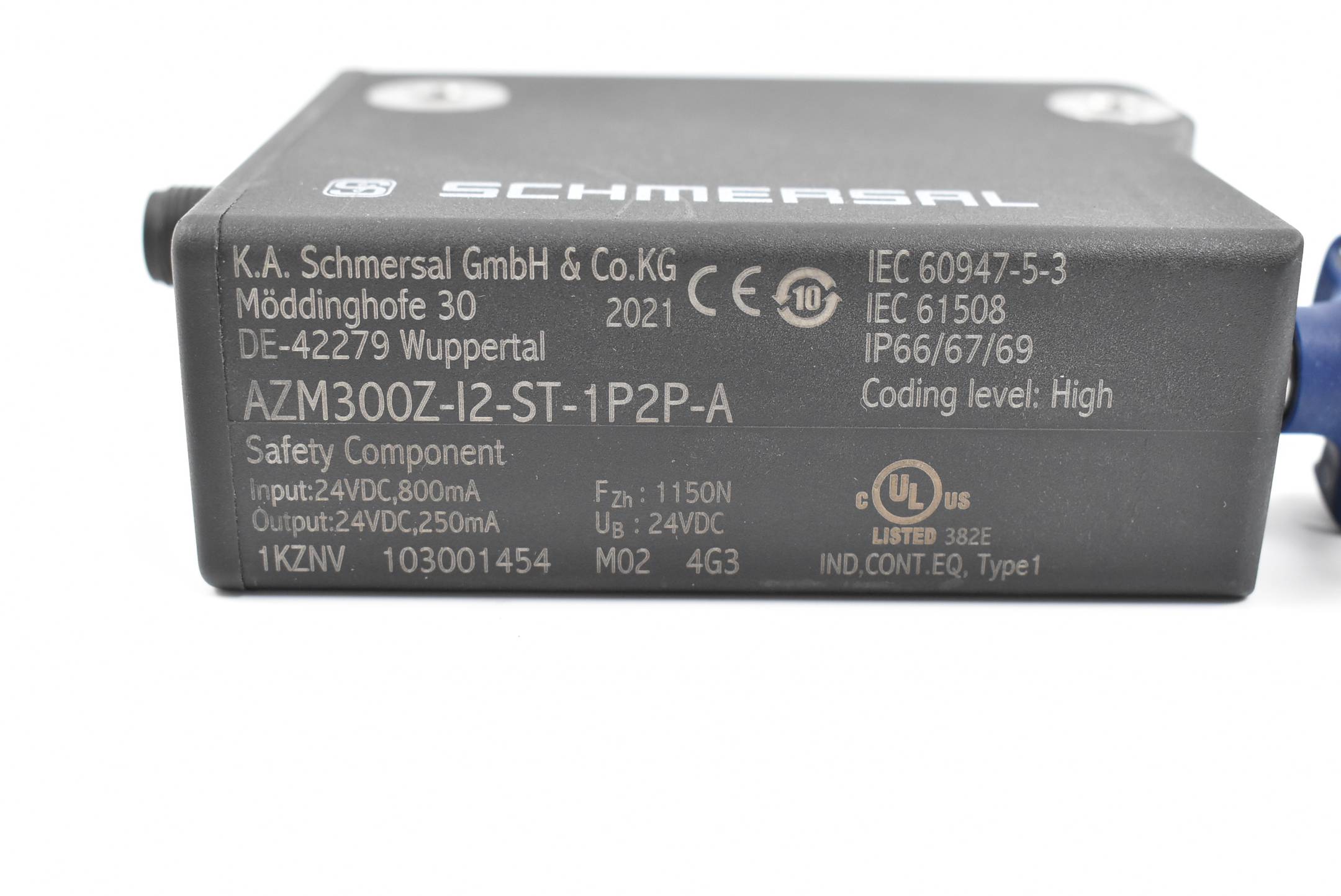 Schmersal Sicherheitszuhalter AZM300Z-I2-ST-1P2P-A ( 103001454 )