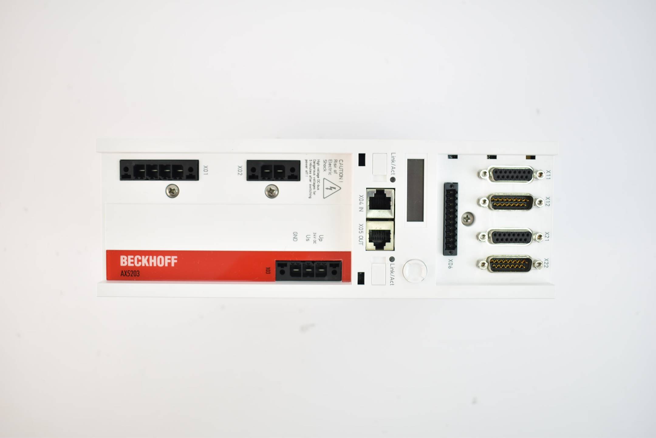 Beckhoff digital Kompakt Servoverstäker 2-kanalig AX5203-0000 ( AX 5203 )