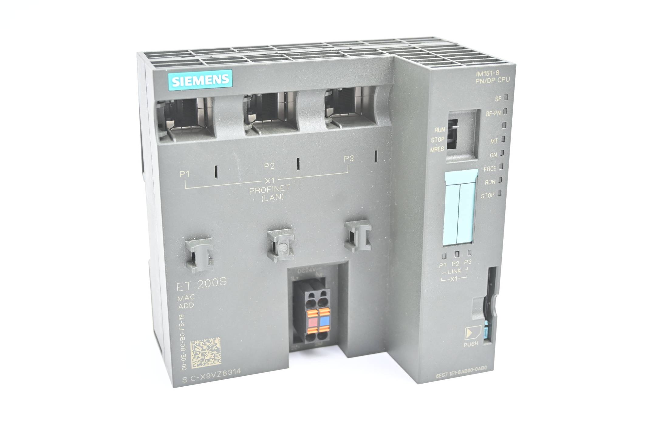 Siemens Simatic DP IM151-8 PN/DP CPU 6ES7151-8AB00-0AB0 ( 6ES7 151-8AB00-0AB0 ) 
