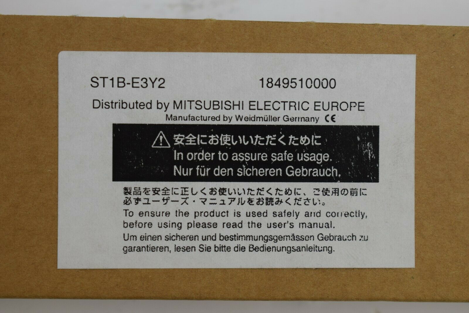 Mitsubishi ST1B-E3Y2 1849510000