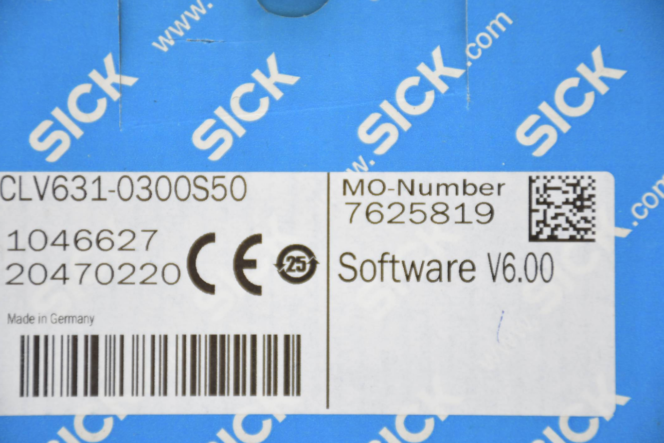 SICK Stationäre Barcode-Scanner CLV63x CLV631-0300S50 ( 1046627 )