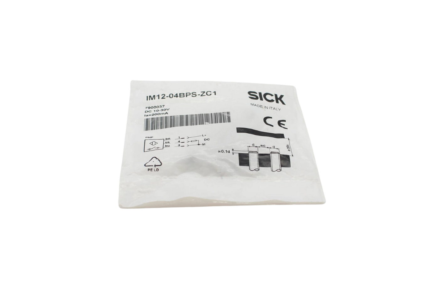 SICK Induktiver Näherungssensor IM12-04BPS-ZC1 ( 7900037 )