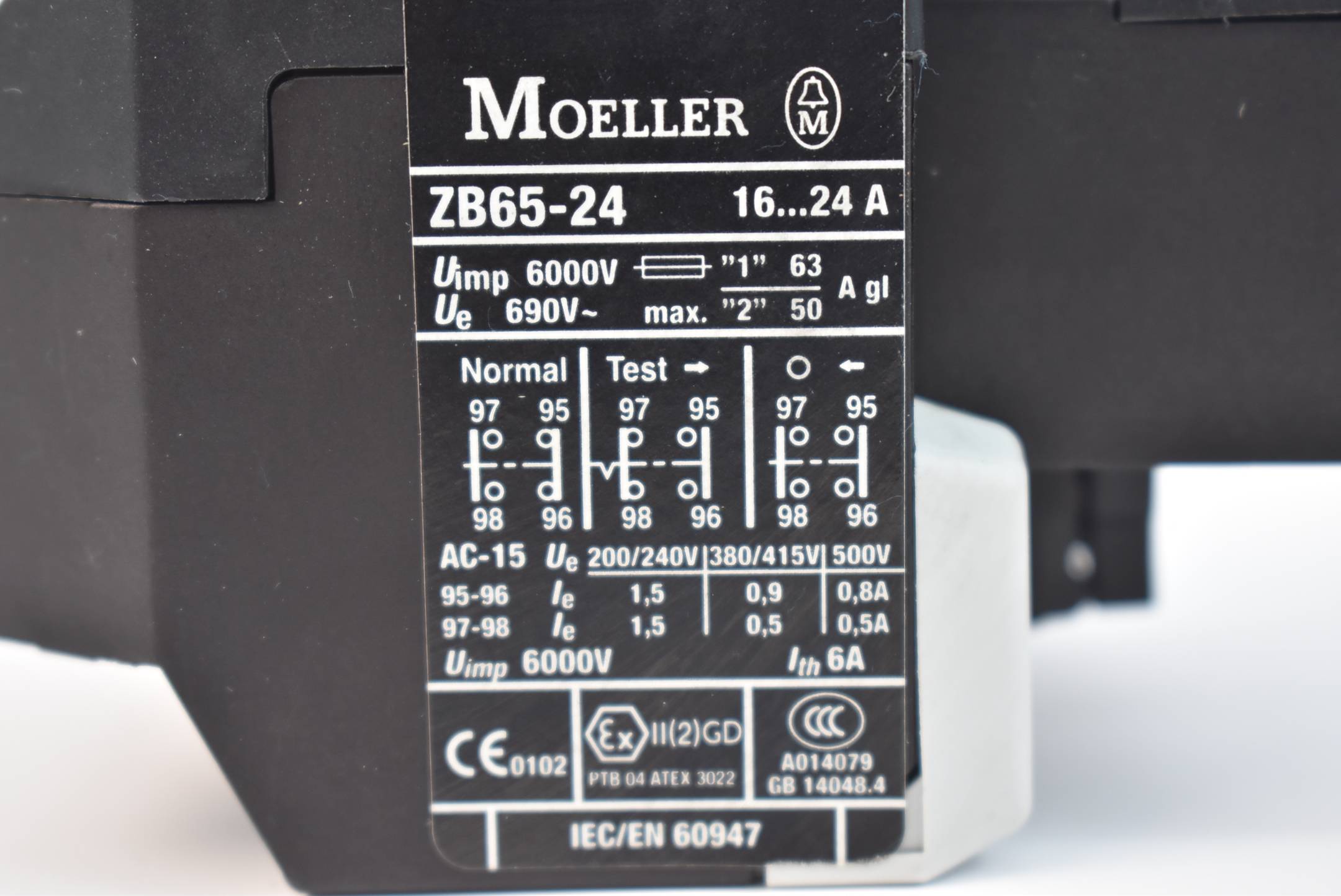 Moeller Motorschutzrelais ZB65-24