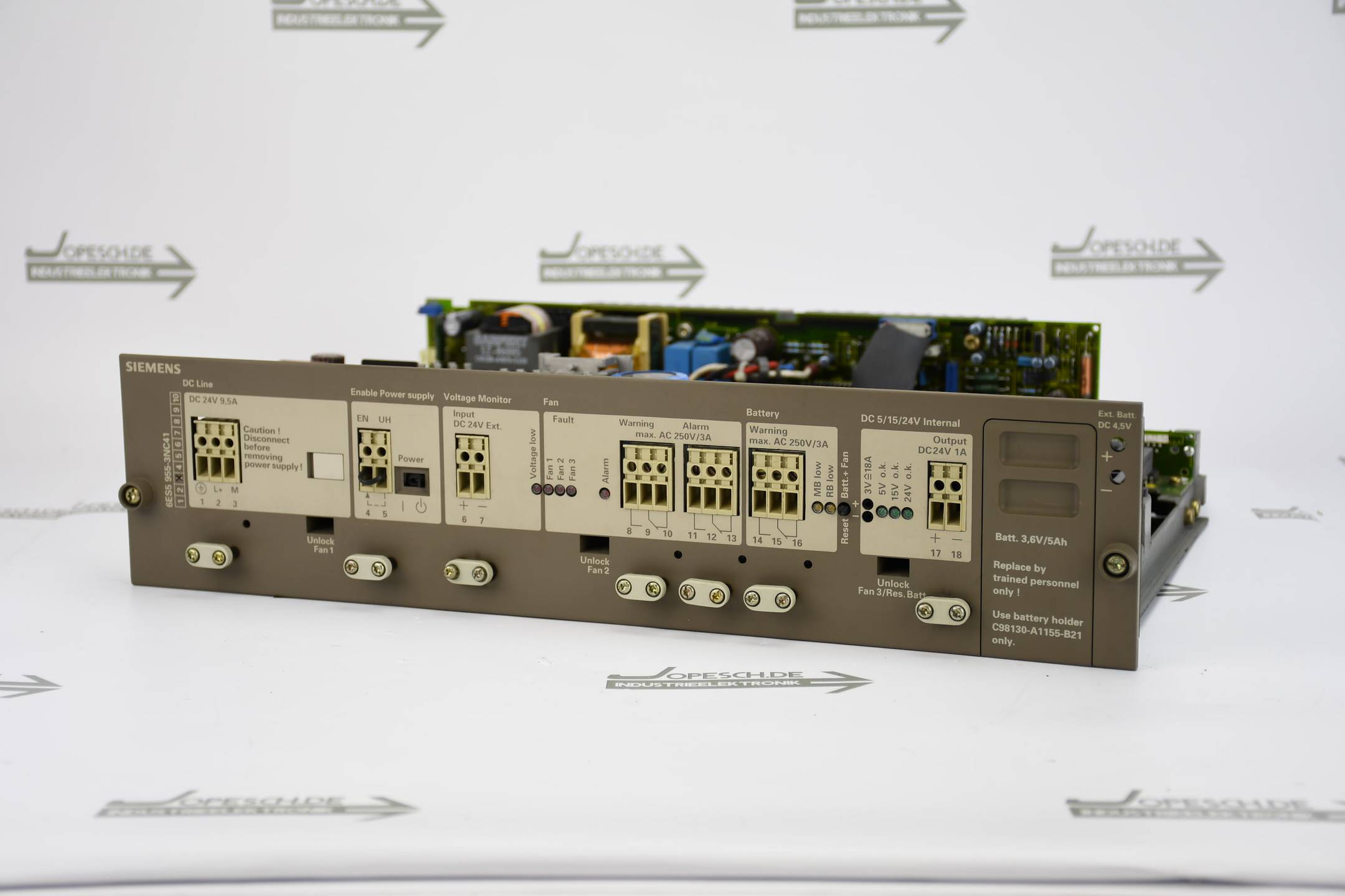 Siemens simatic S5 955 Power S5-135U/155U 6ES5 955-3NC41 ( 6ES5955-3NC41 ) E3