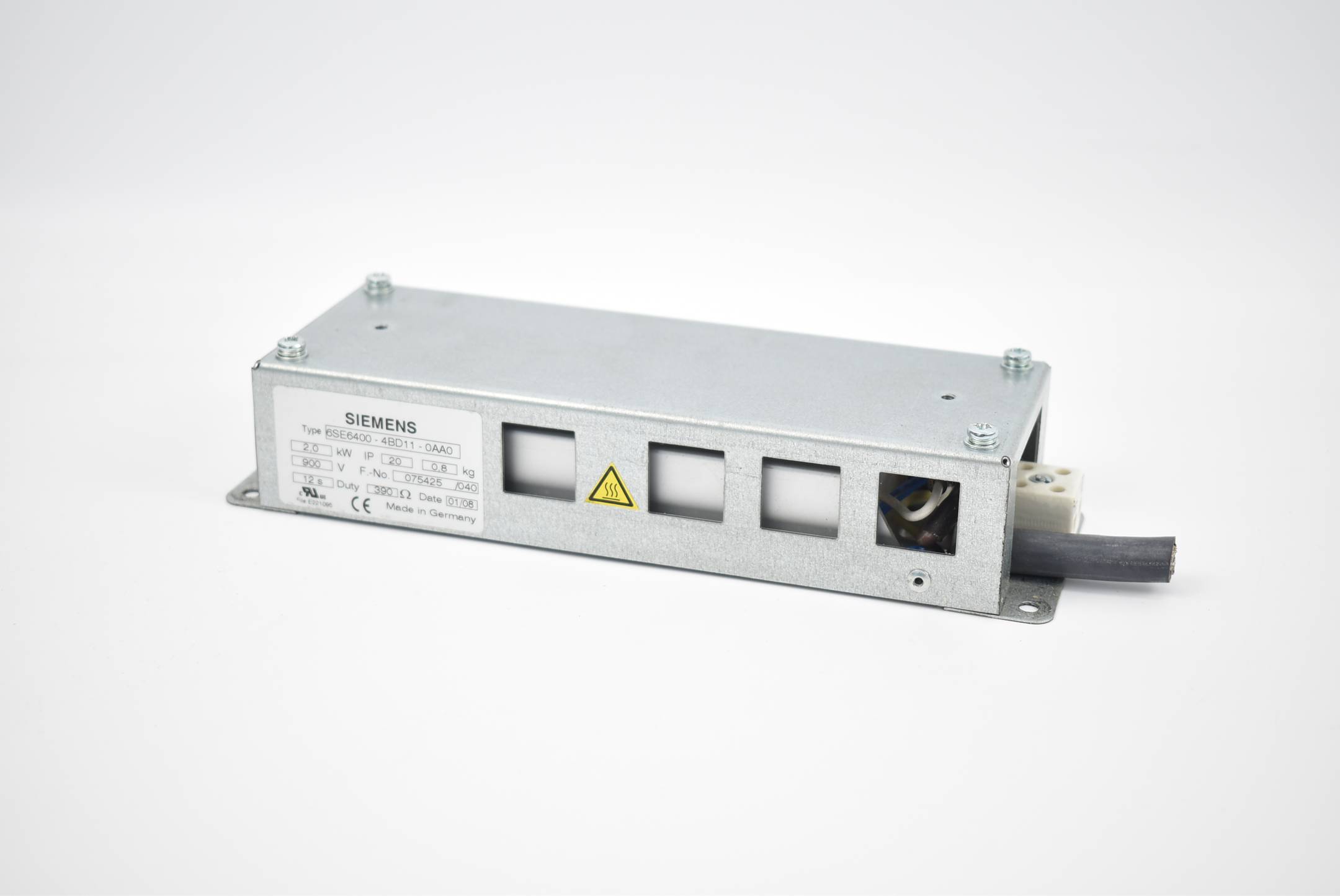 Siemens Micromaster 4 Bremswiderstand 6SE6400-4BD11-0AA0 ( 6SE6 400-4BD11-0AA0 )