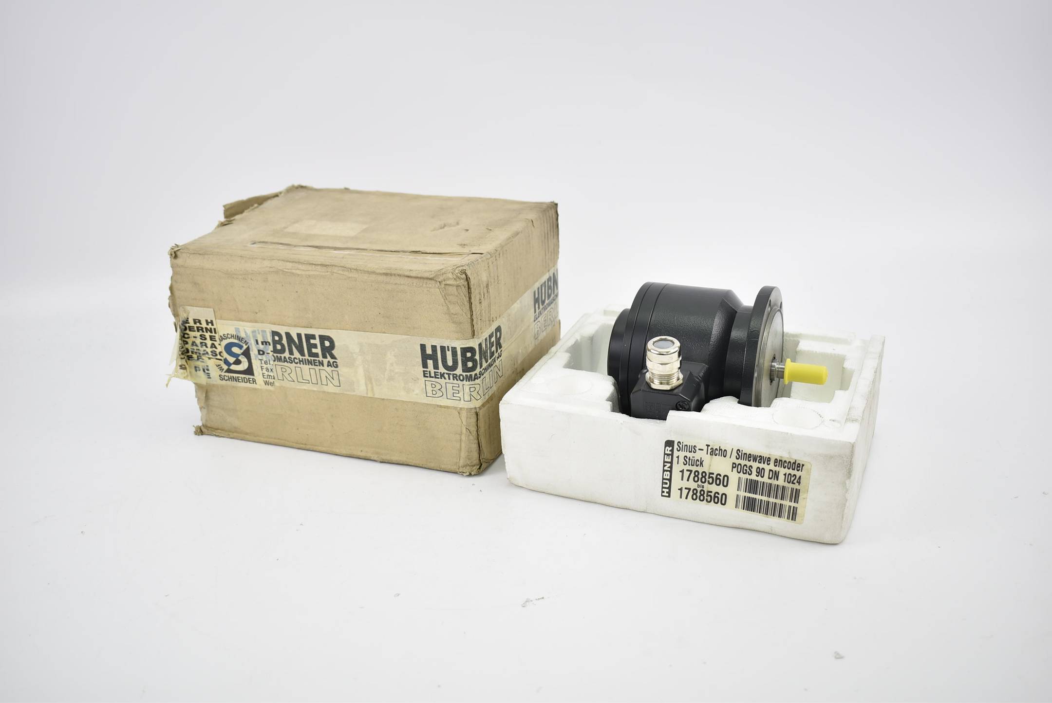 Hübner Berlin Sinus Tacho Drehimpulsgeber POGS 90 DN 1024