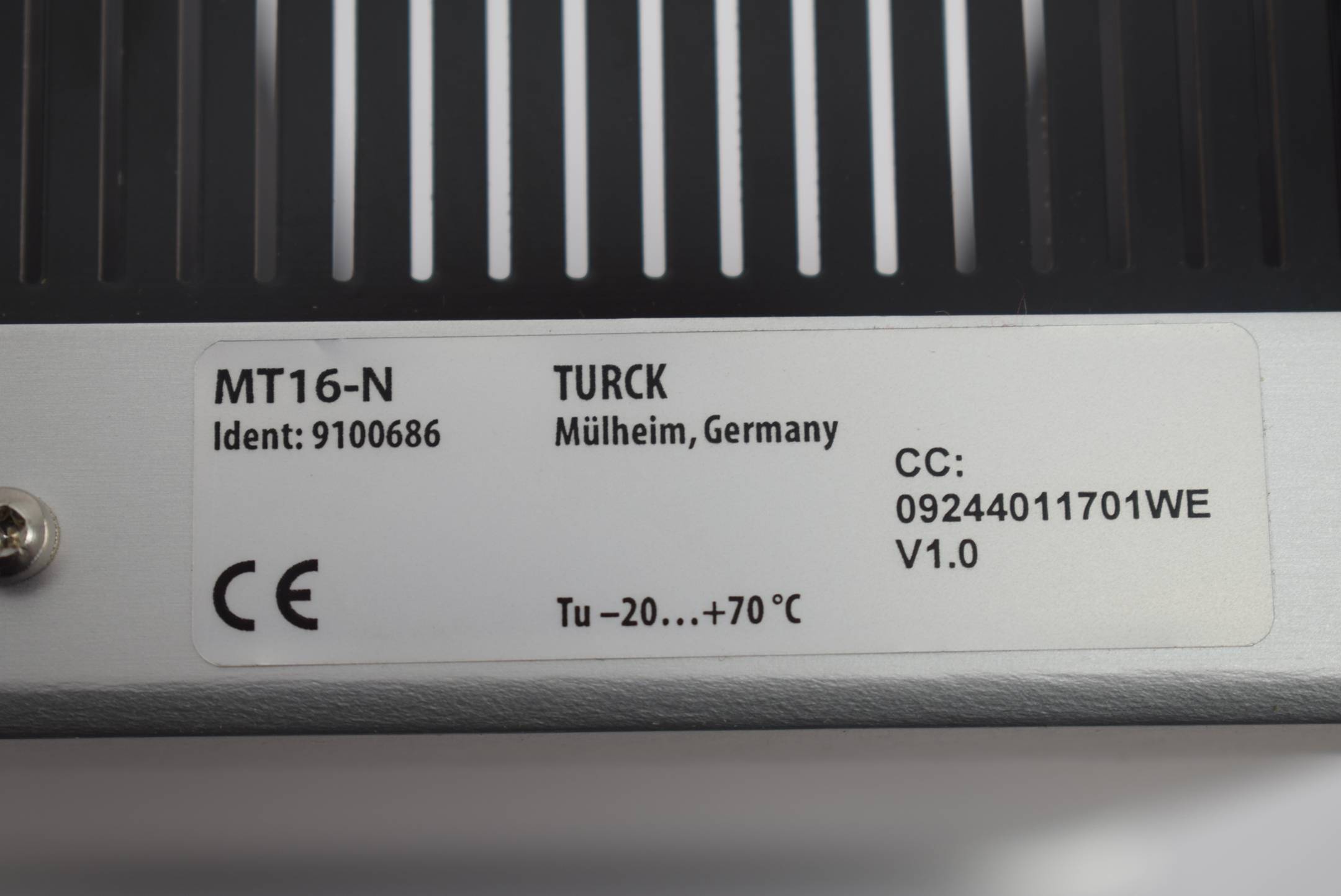 Turck Modulträger MT16-N 9100686