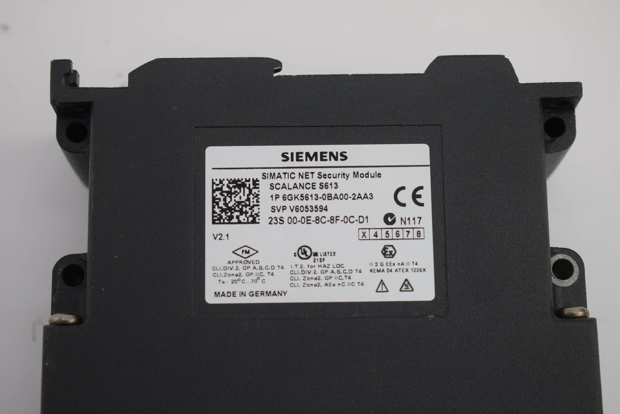 Siemens simatic NET Security Module 6GK5 613-0BA00-2AA3 ( 6GK5613-0BA00-2AA3 )