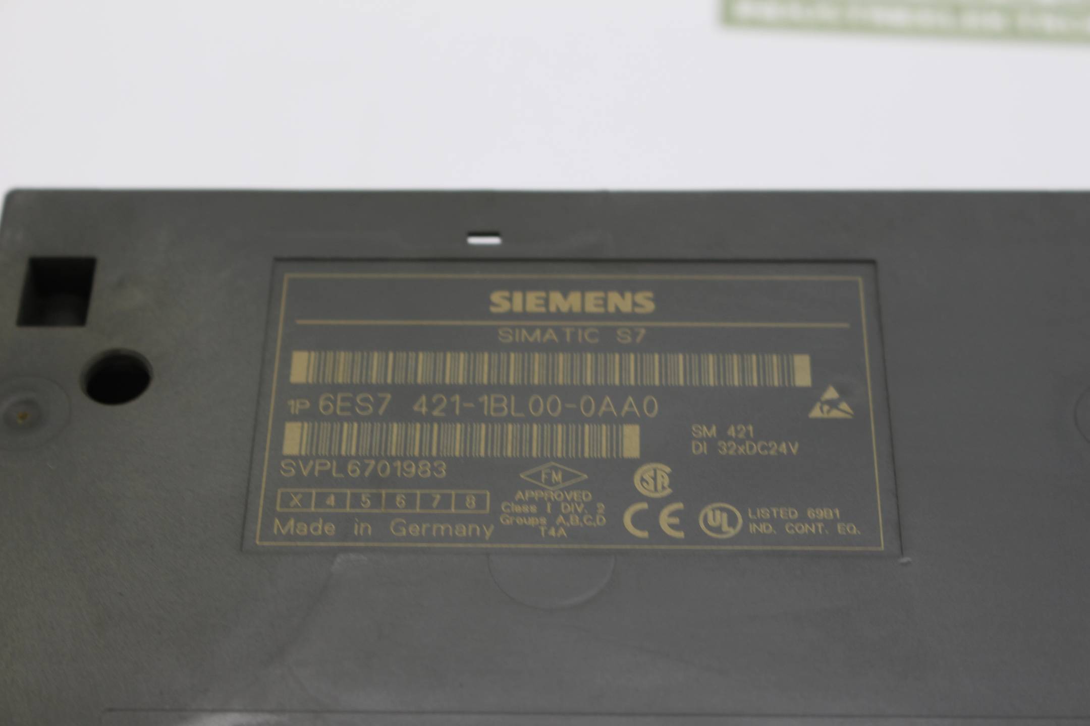 Siemens simatic S7-400 SM421 6ES7 421-1BL00-0AA0 ( 6ES7421-1BL00-0AA0 ) 
