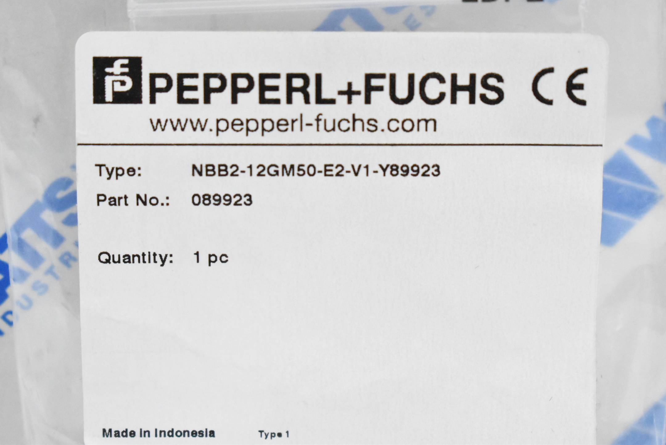 Pepperl + Fuchs Induktiver Sensor NBB2-12GM50-E2-V1-Y89923 ( 089923 )