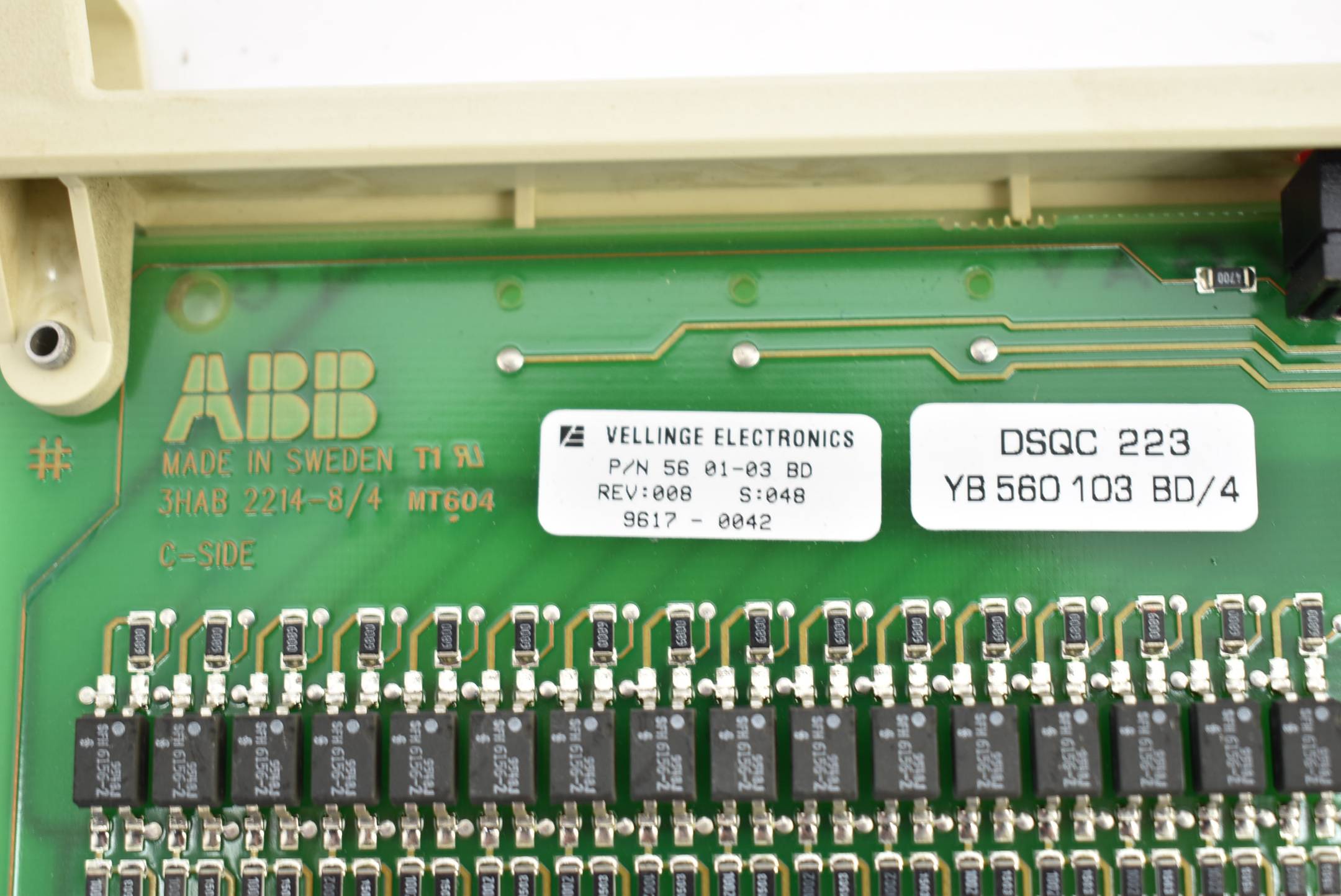 ABB Robotic Board DSQC 223 ABB 3HAB 2214-8/4