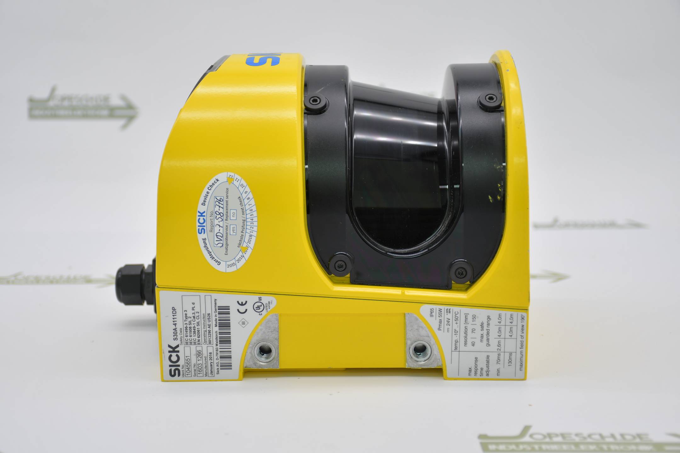SICK Safety Laser scanner S3000 PROFINET IO Professional S30A-4111DP ( 1045651 )