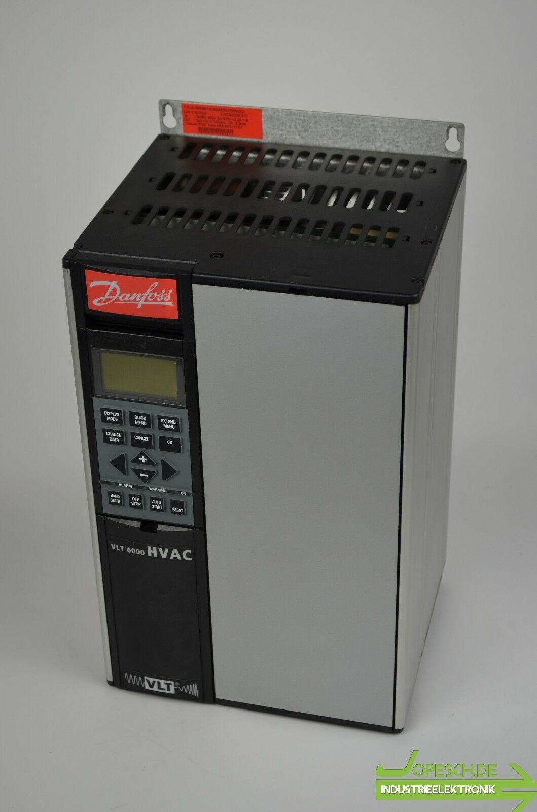 Danfoss VLT 6000 HVAC 175Z7027 VLT6008HT4C20STR3DLF00A00C0