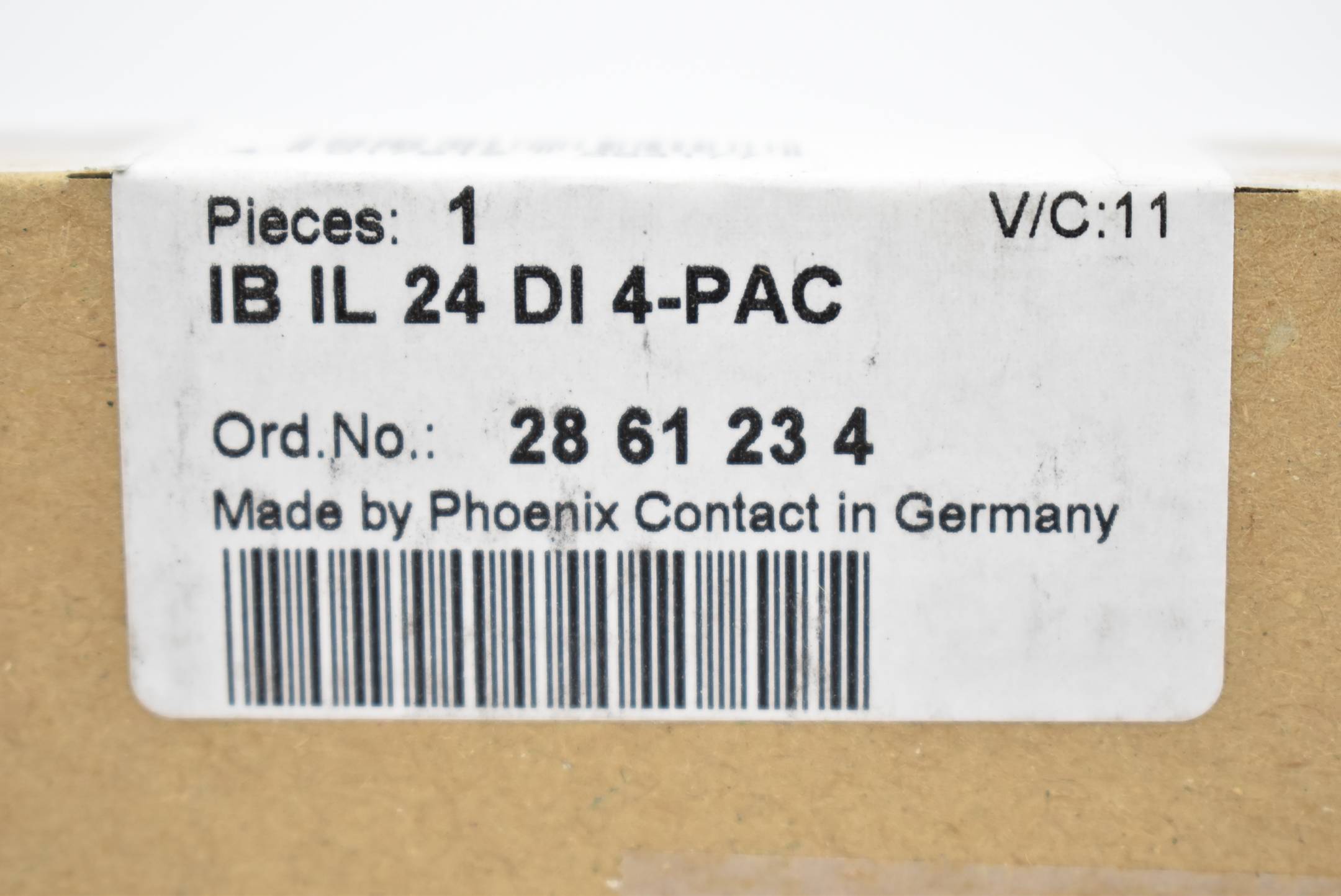 Phoenix Contact Digitalmodul IB IL 24 DI 4-PAC ( 2861234 )