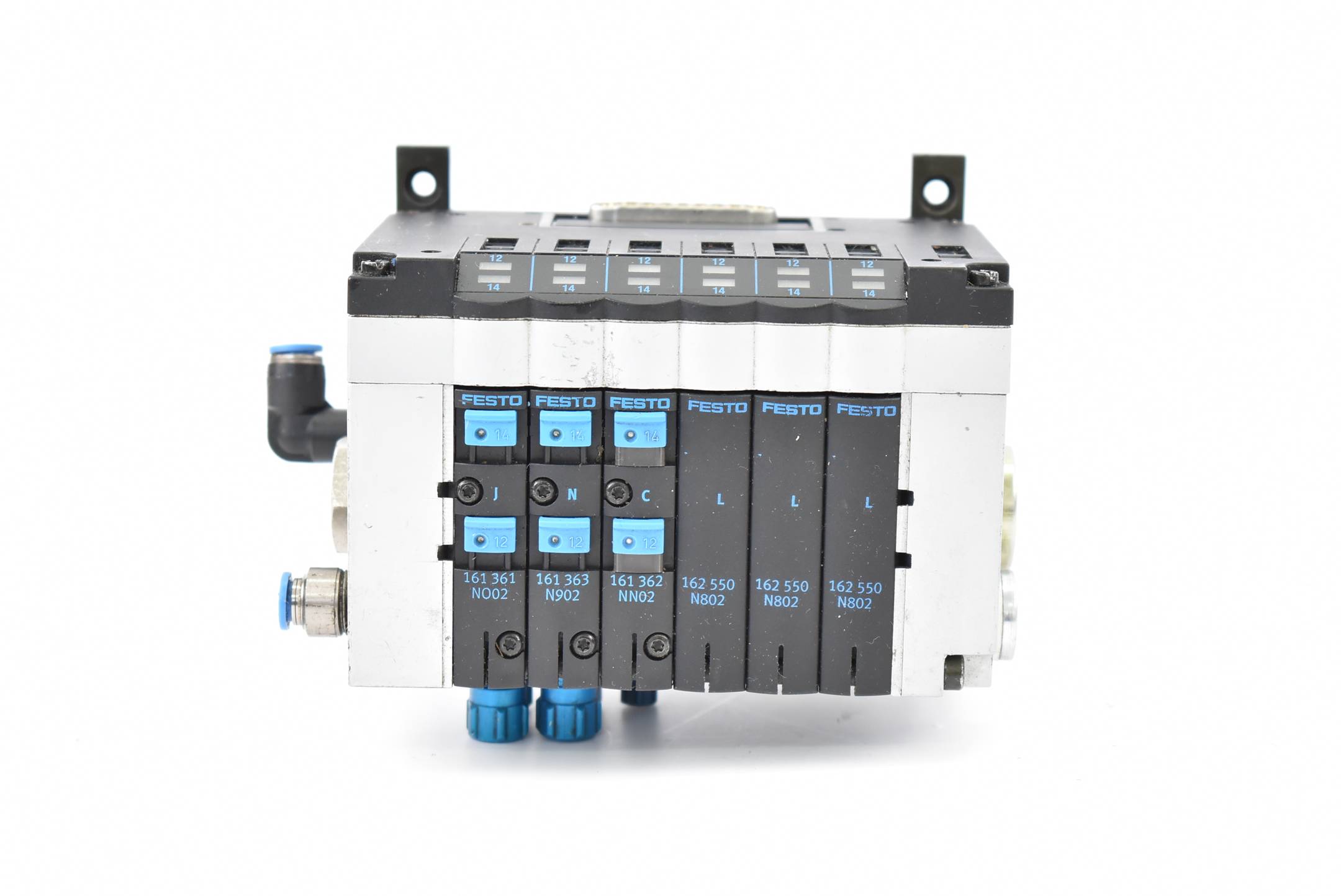 Festo Ventilinsel CPV14-VI ( 18210 ) -0,9-10bar + Magnetventile + Reserveplatten