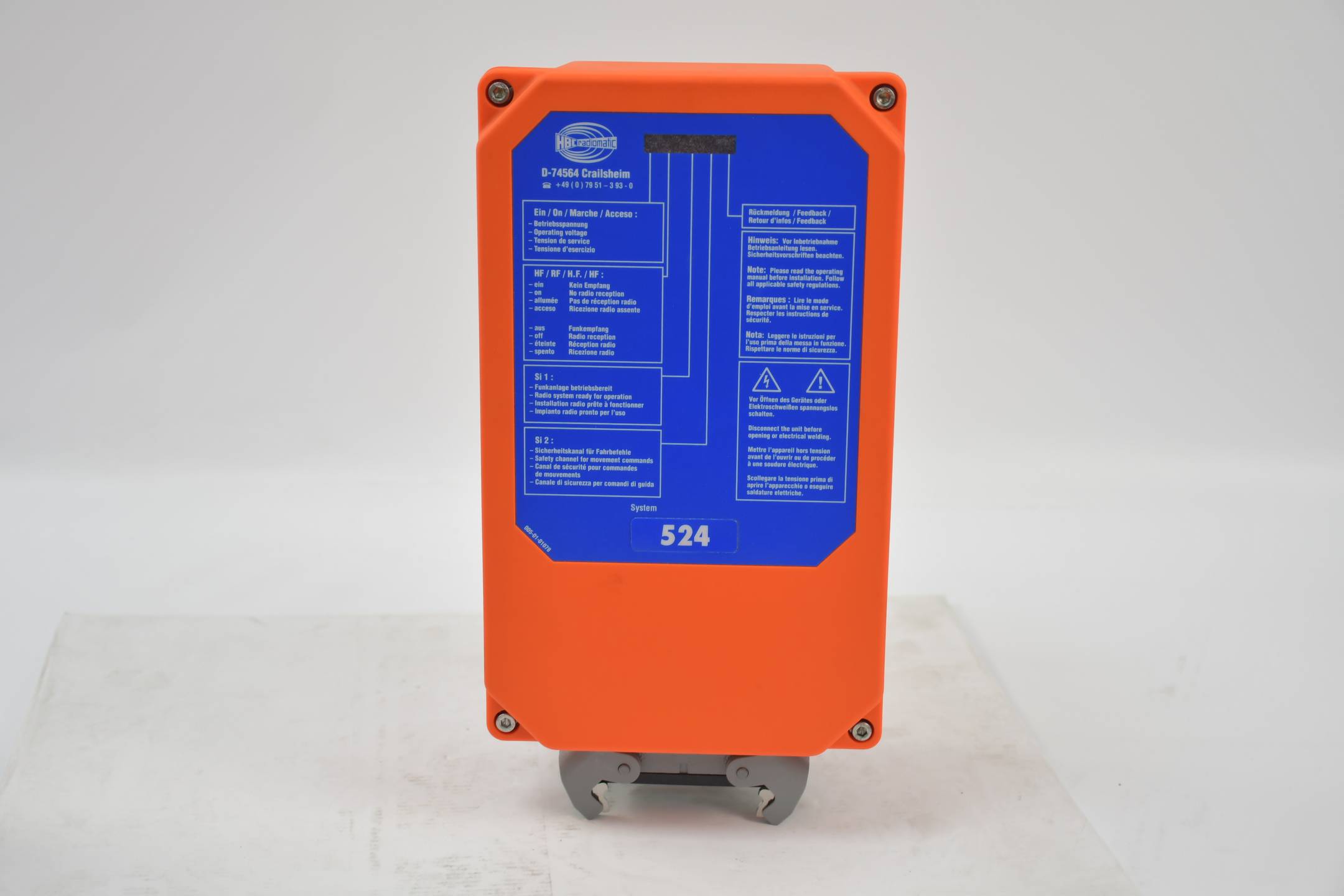HBC Radiomatic Kran Funksender & Empfänger Spectrum 1 FSE 524-2000841