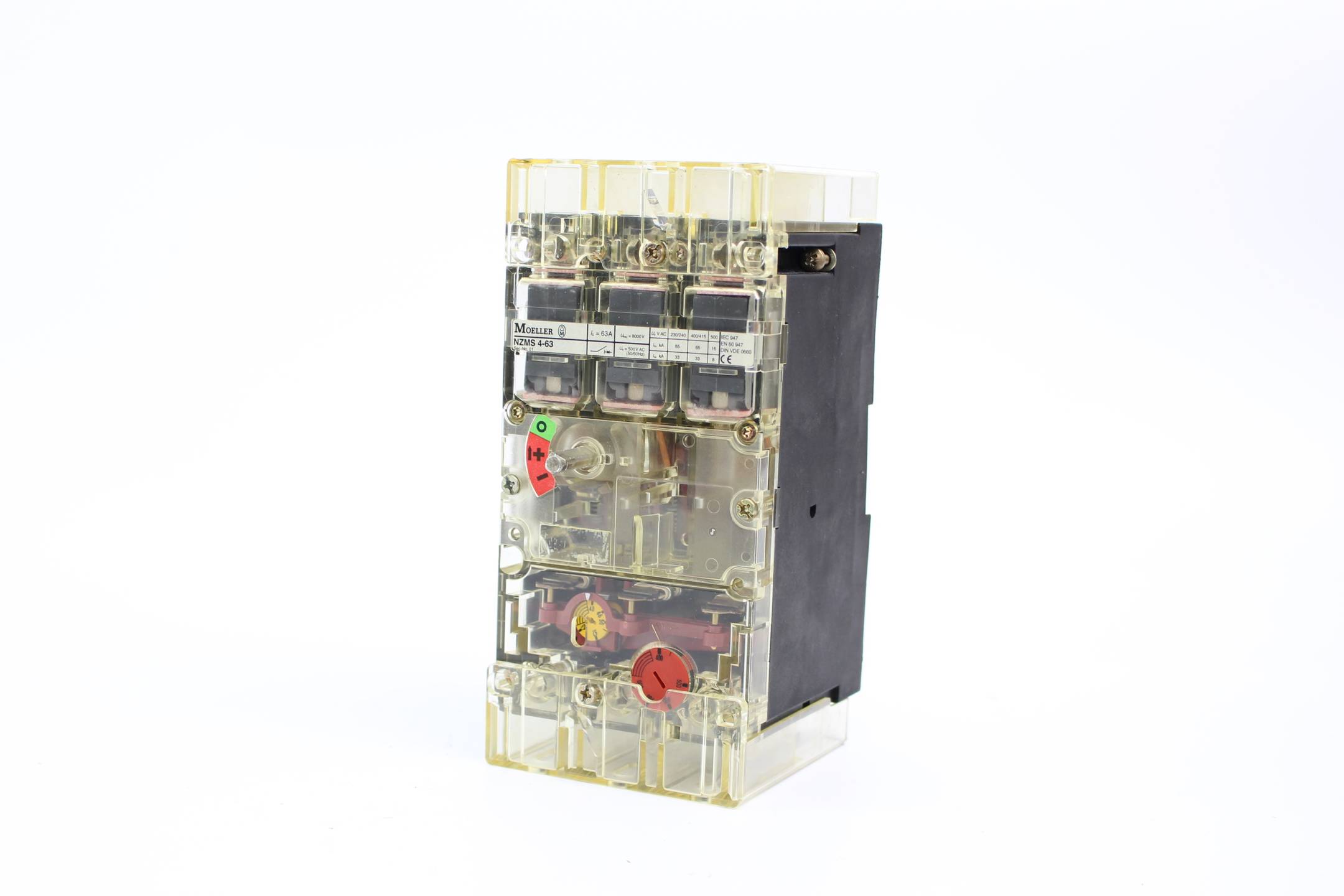 Moeller Leistungsschalter 63A 8000V 500VAC 60/60Hz NZMS 4-63 ( NZMS4-63 )