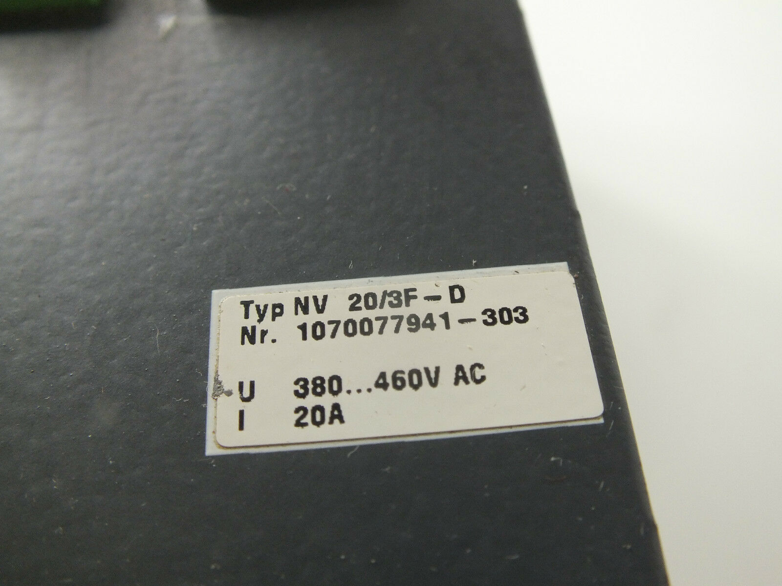 Bosch Typ NV 20/3F-D ( 1070077941-303 )