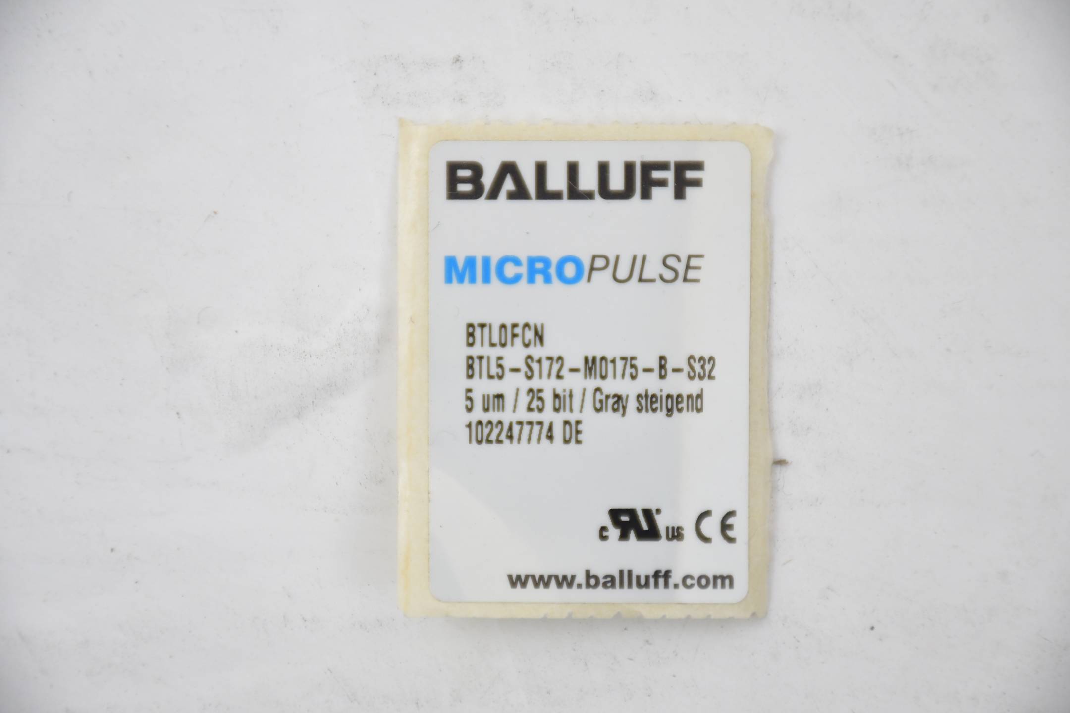 Balluff Micropulse Wegaufnehmer BTL5-S172-M0175-B-S32 ( BTL0FCN )