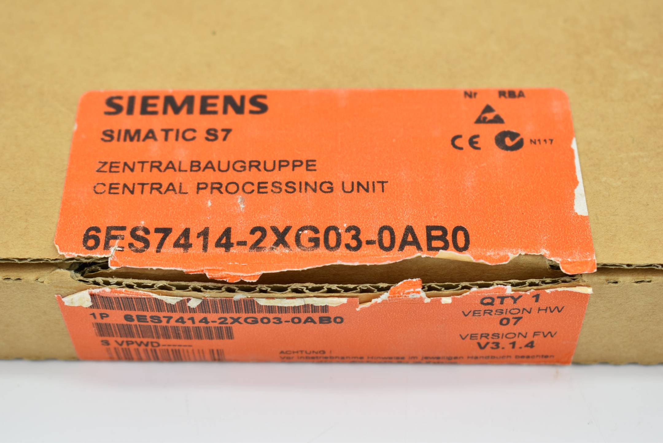 Siemens simatic S7-400 6ES7 414-2XG03-0AB0 ( 6ES7414-2XG03-0AB0 ) E7