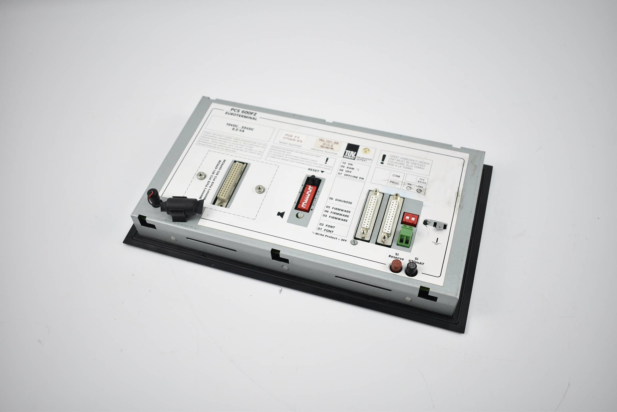 Lauer PCS 600FZ Bedienkonsole PCS FZ 07065-E5 ( 19-33VDC 8,0VA )