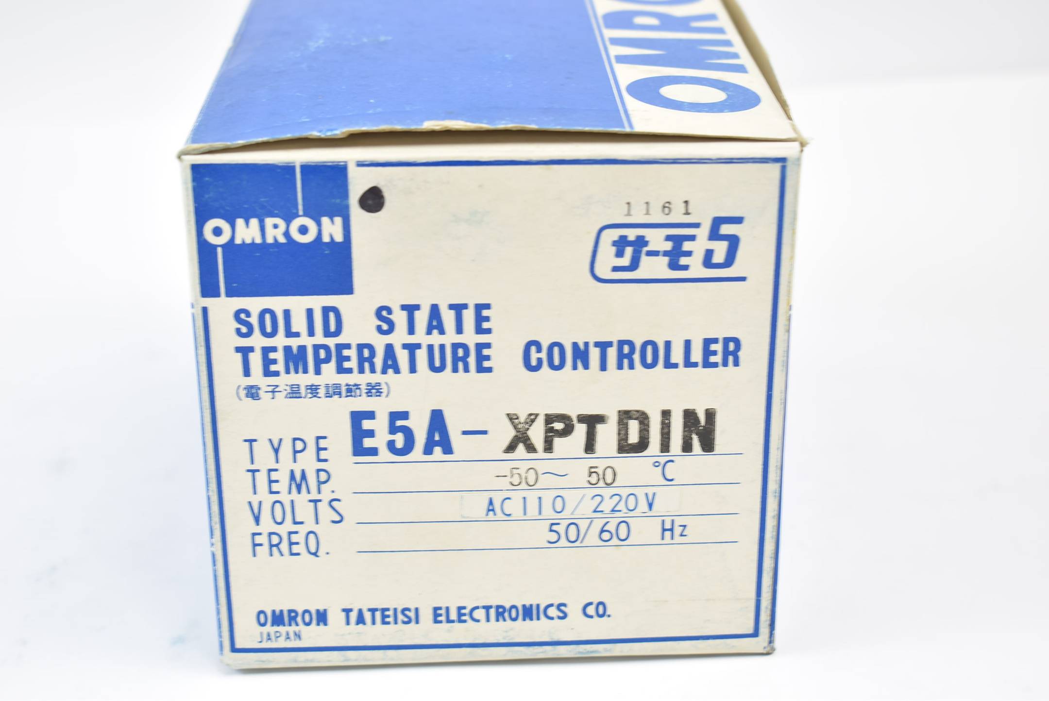 Omron Solid State Temperature Controller E5A-XPTDIN -50/50°C AC 110/220 V