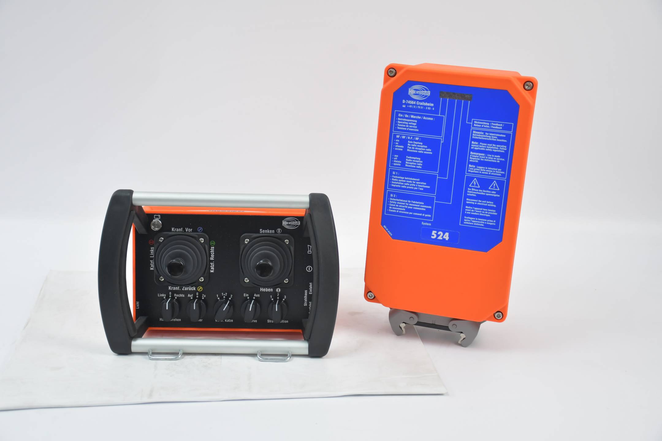 HBC Radiomatic Kran Funksender & Empfänger Spectrum 1 FSE 524-2000841