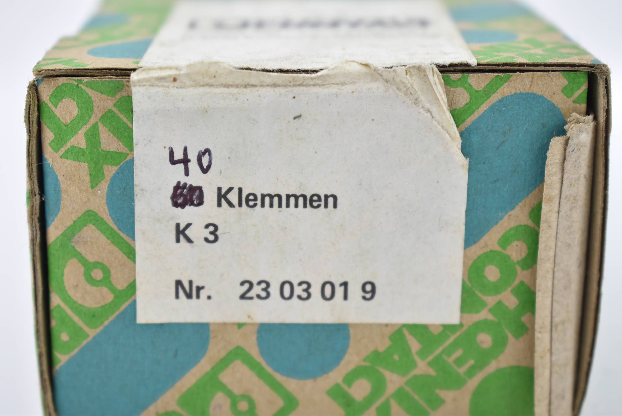 Phoenix Contact Klemmen K3 40 Stück 2303019 