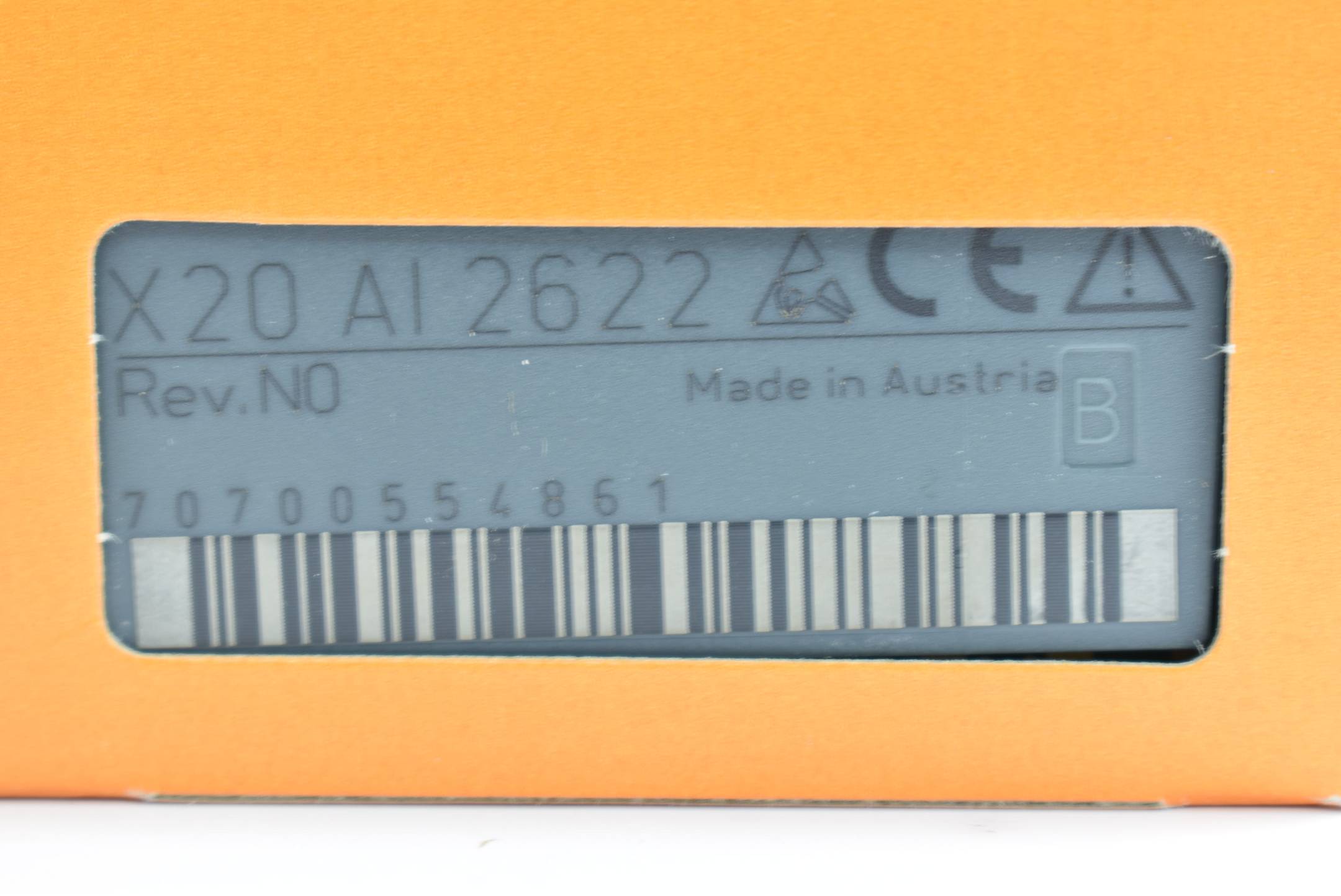 B&R automation analoges Eingangsmodul X20 AI 2622 ( X20AI2622 ) Rev. N0