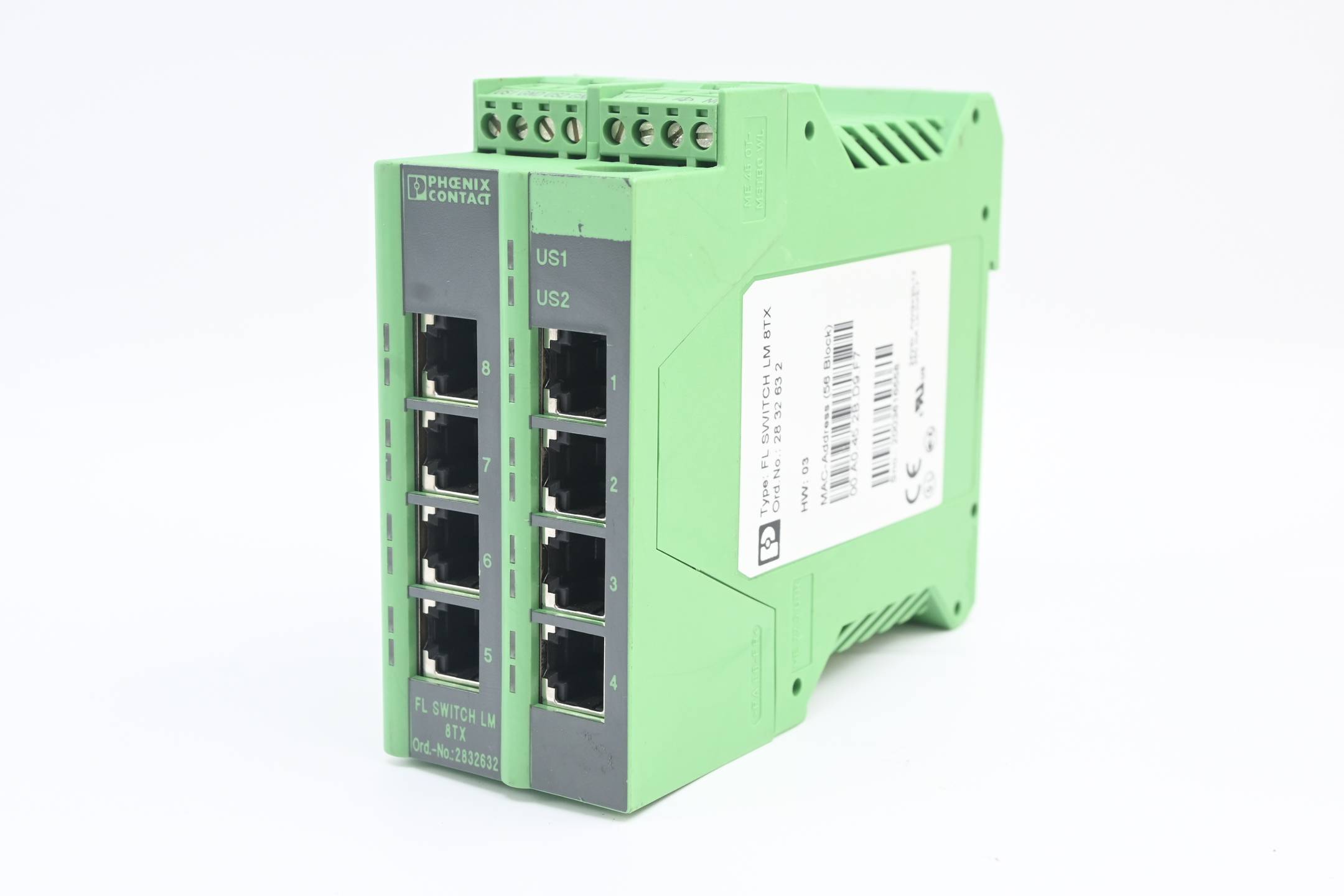 Phoenix Contact Industrial Ethernet Switch FL SWITCH LM 8TX ( 2832632 )