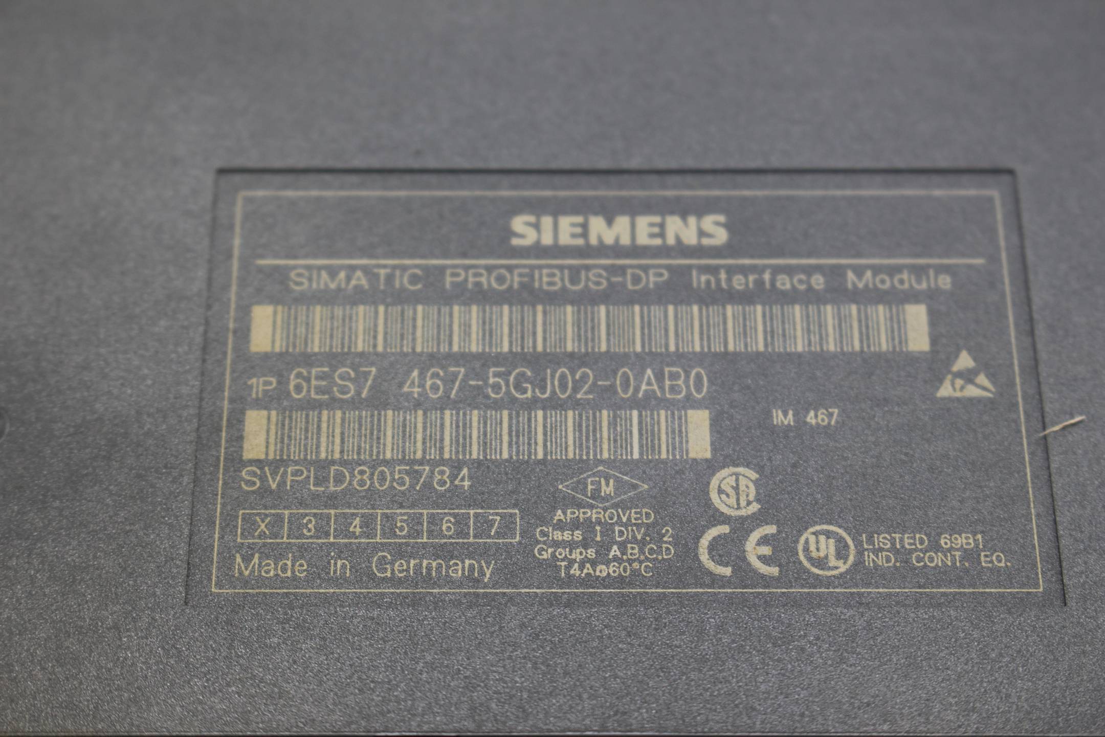 Siemens simatic S7-400 IM467 6ES7467-5GJ02-0AB0 ( 6ES7 467-5GJ02-0AB0 ) E2