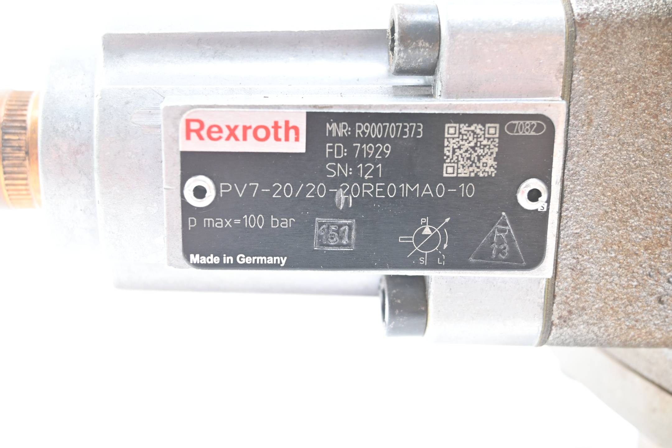 Rexroth Flügelzellenpumpe PV7-20/20-20RE01MA0-10 ( R900707373 )