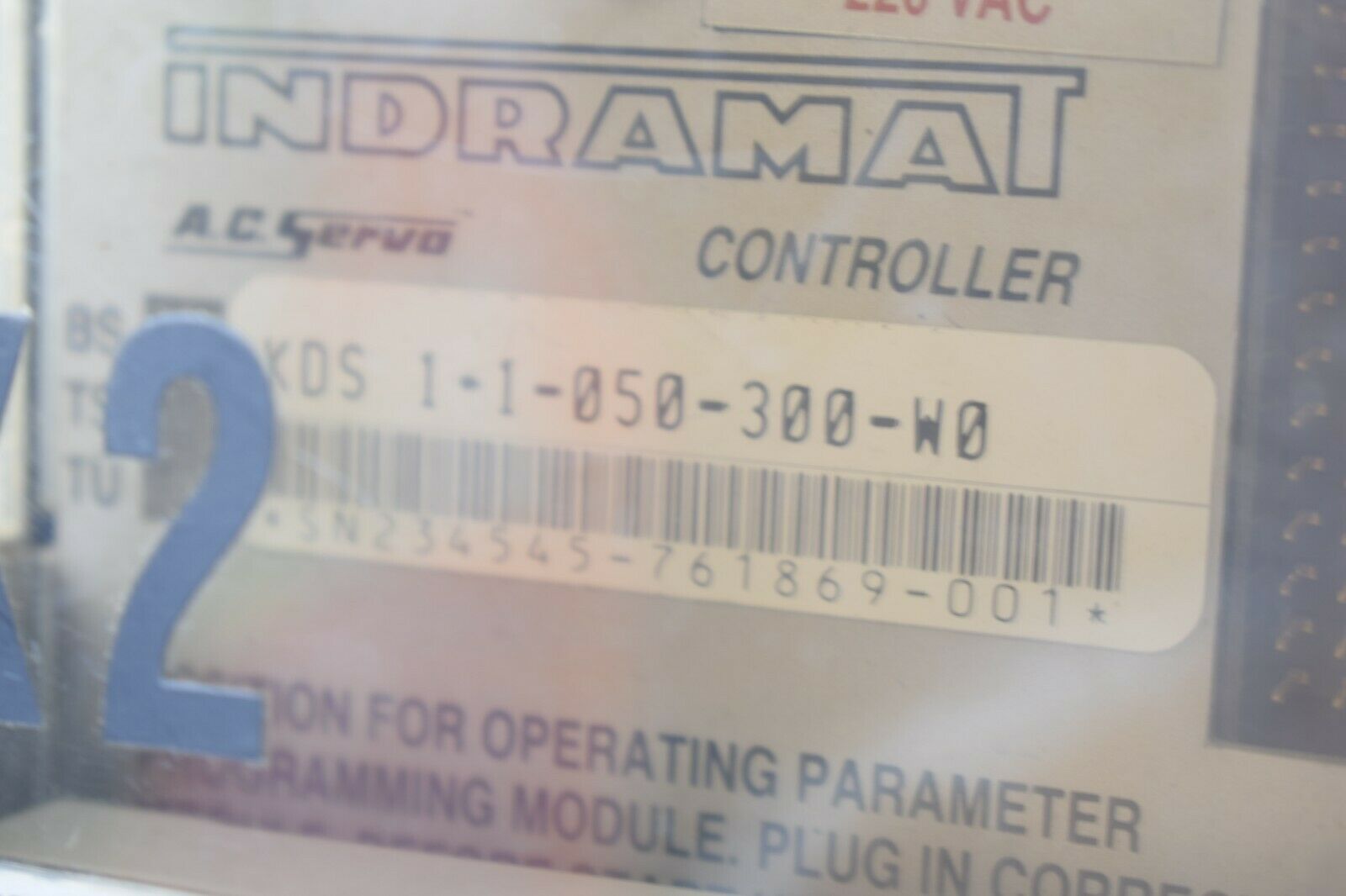 Indramat A.C.Servo Controller KDS 1.1-050-300-W0 inkl. MOD3/1X108-006