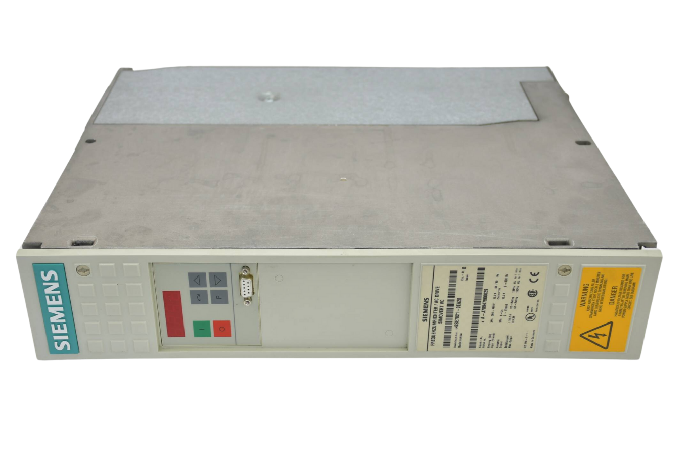 Siemens simovert VC Compact Umrichter 6SE7021-0EA20 ( 6SE7 021-0EA20 ) Ver B Siemens simovert VC Compact Umrichter 6SE7021-0EA20 ( 6SE7 021-0EA20 ) Ver B