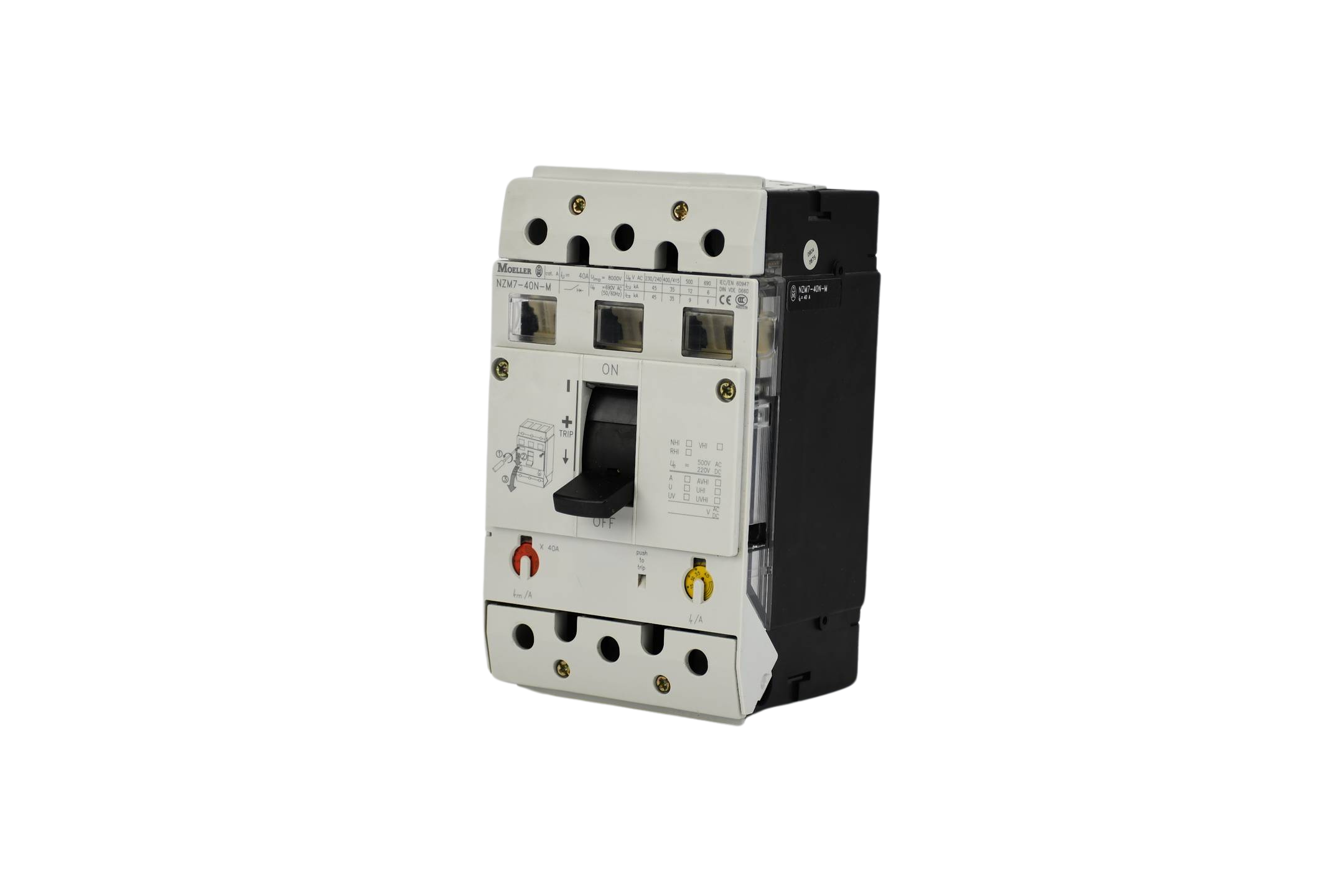 Klöckner Moeller Eaton gekapselter Leistungsschalter NZM7-40N-M ( NZM7-40-N )