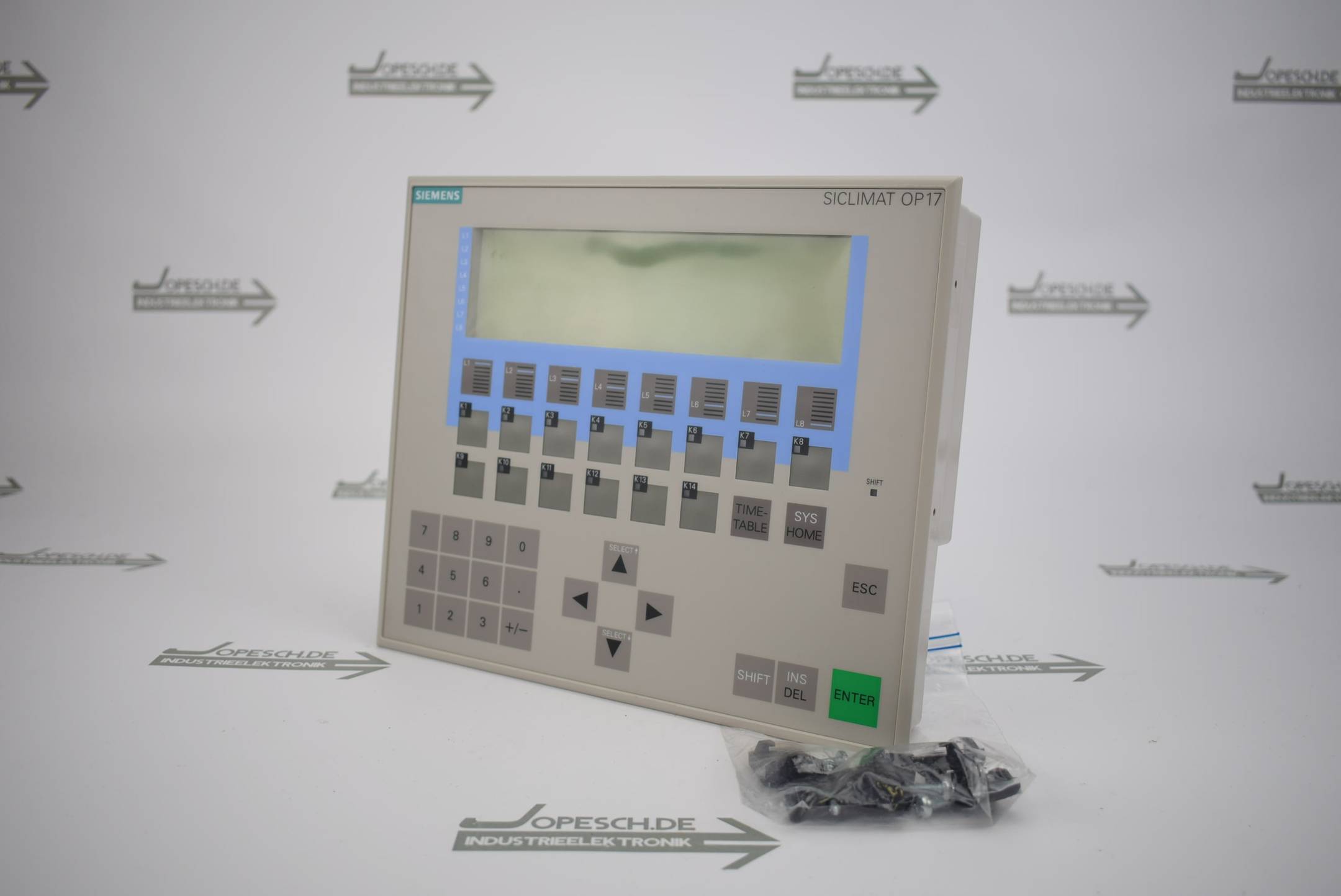 Siemens Operator Panel OP17/DP Spez. Design 6AV3 617-5BB00-0AE0 ( 6AV3617-1JC20-0AX1 ) E8