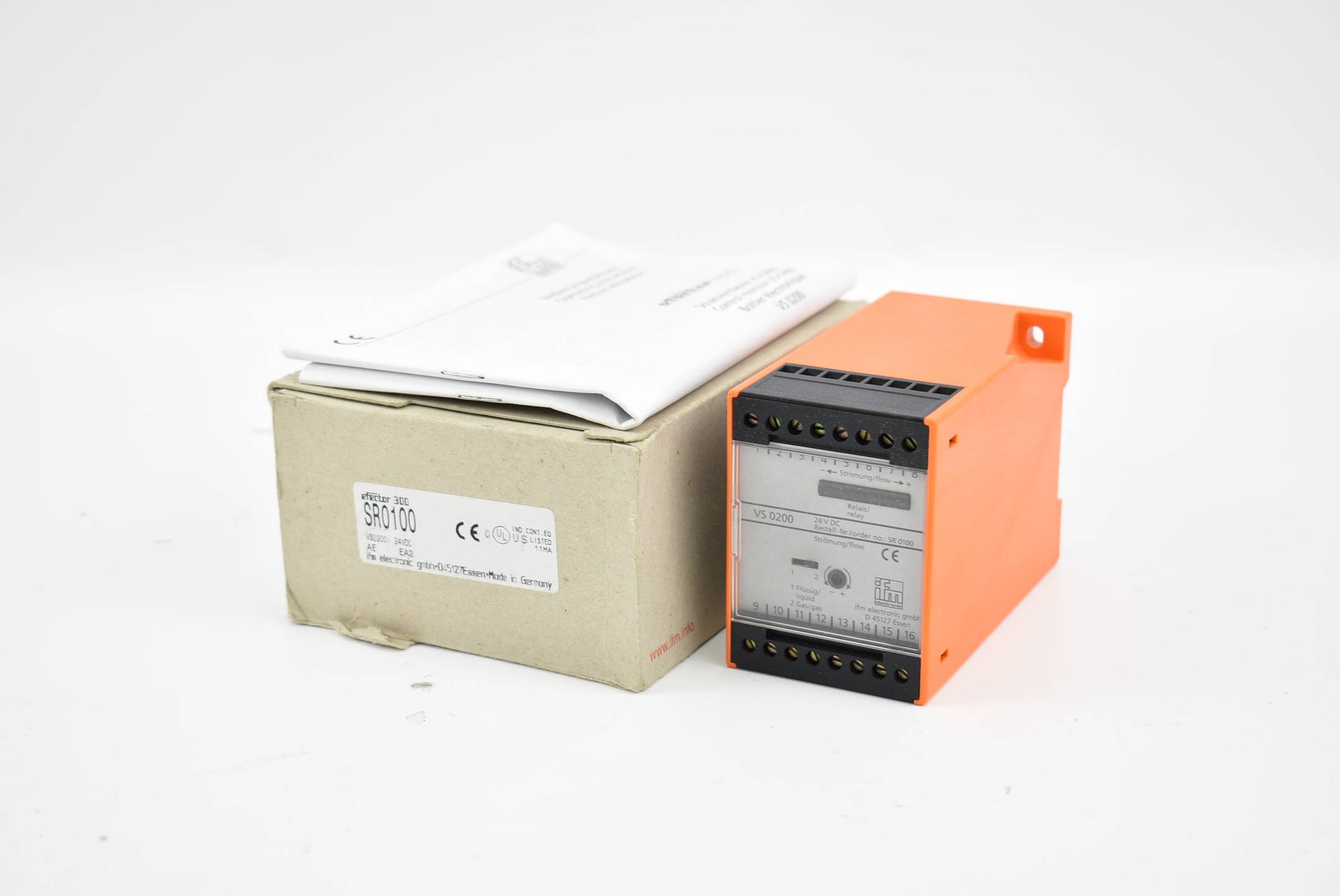 Ifm efector 300 Schaltverstärker VS0200 24 VDC SR0100
