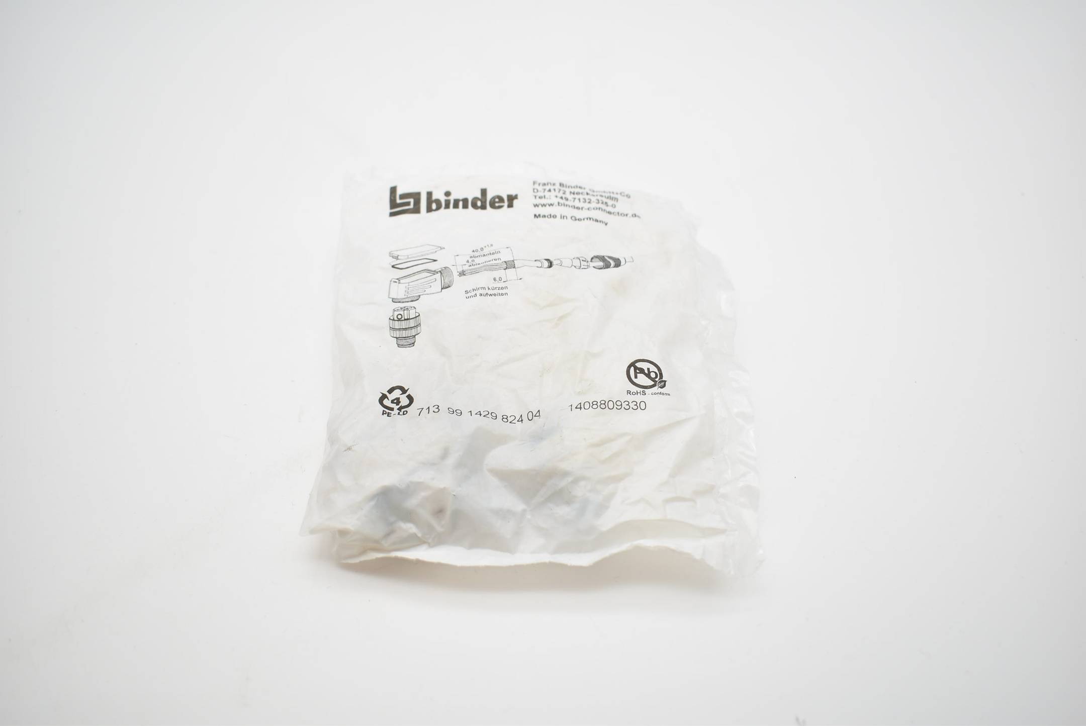 Binder Steckverbinder 713 99 1429 824 04 ( 71399142982404 )