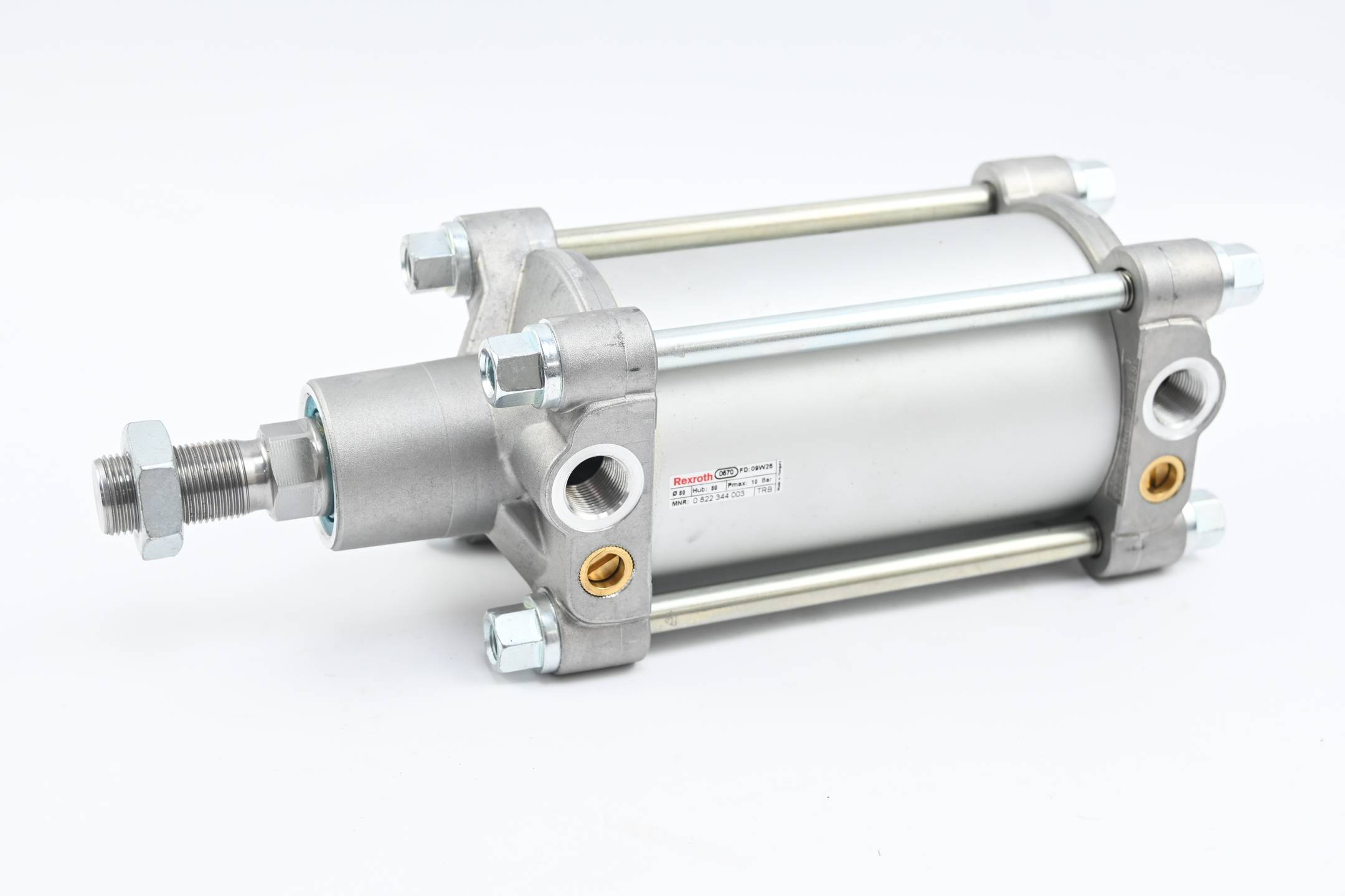 Rexroth Pneumatikzylinder 0 822 344 003 ( 0822344003 ) ⌀80 Hub:80 Pmax:10bar
