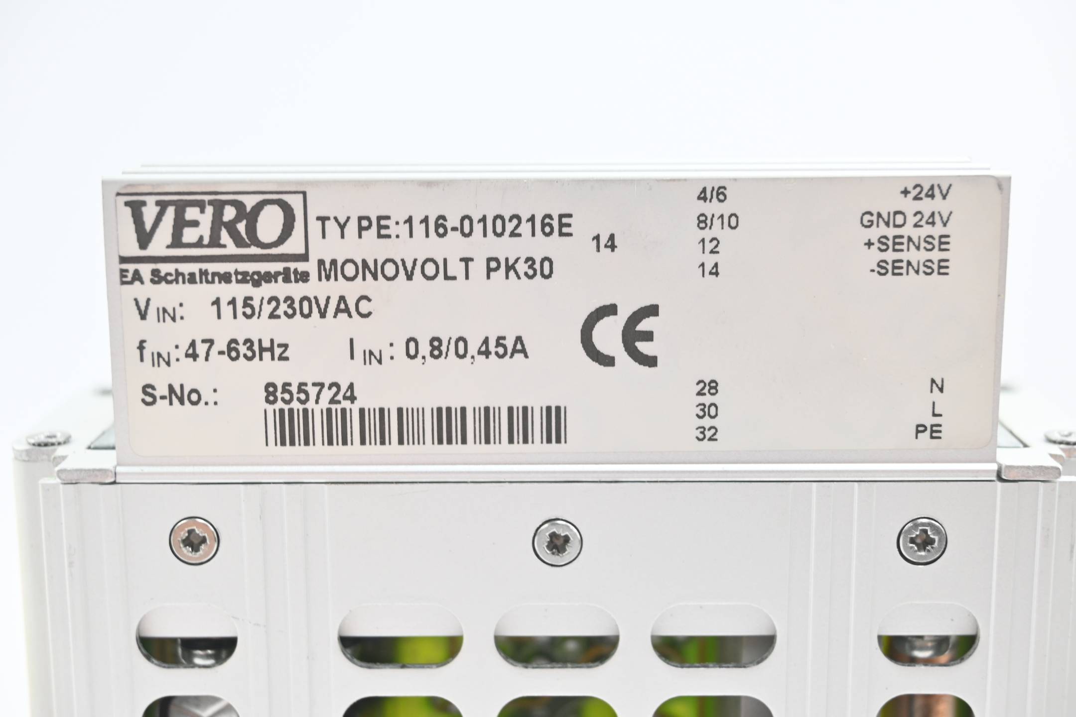 Vero Monovolt PK30 ( 116-010216E )