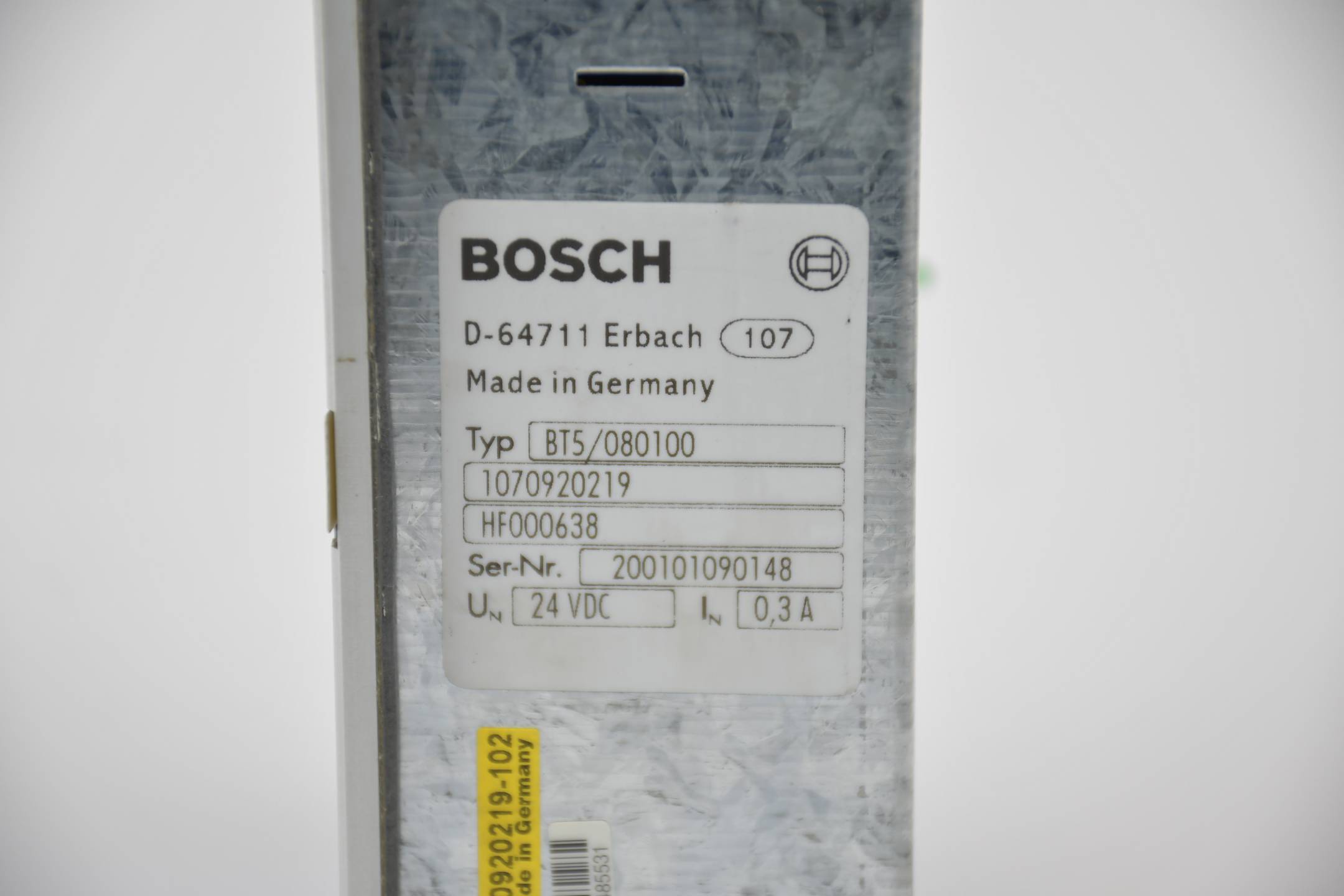 Bosch Sütron Bedienterminal BT 5 BT5/080100 ( 1070920219-102 ) HF000638 